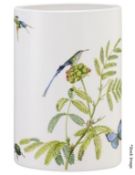 1 x VILLEROY & BOCH 'Amazonia' Tall Premium Bone Porcelain Vase - Original Price £176.00