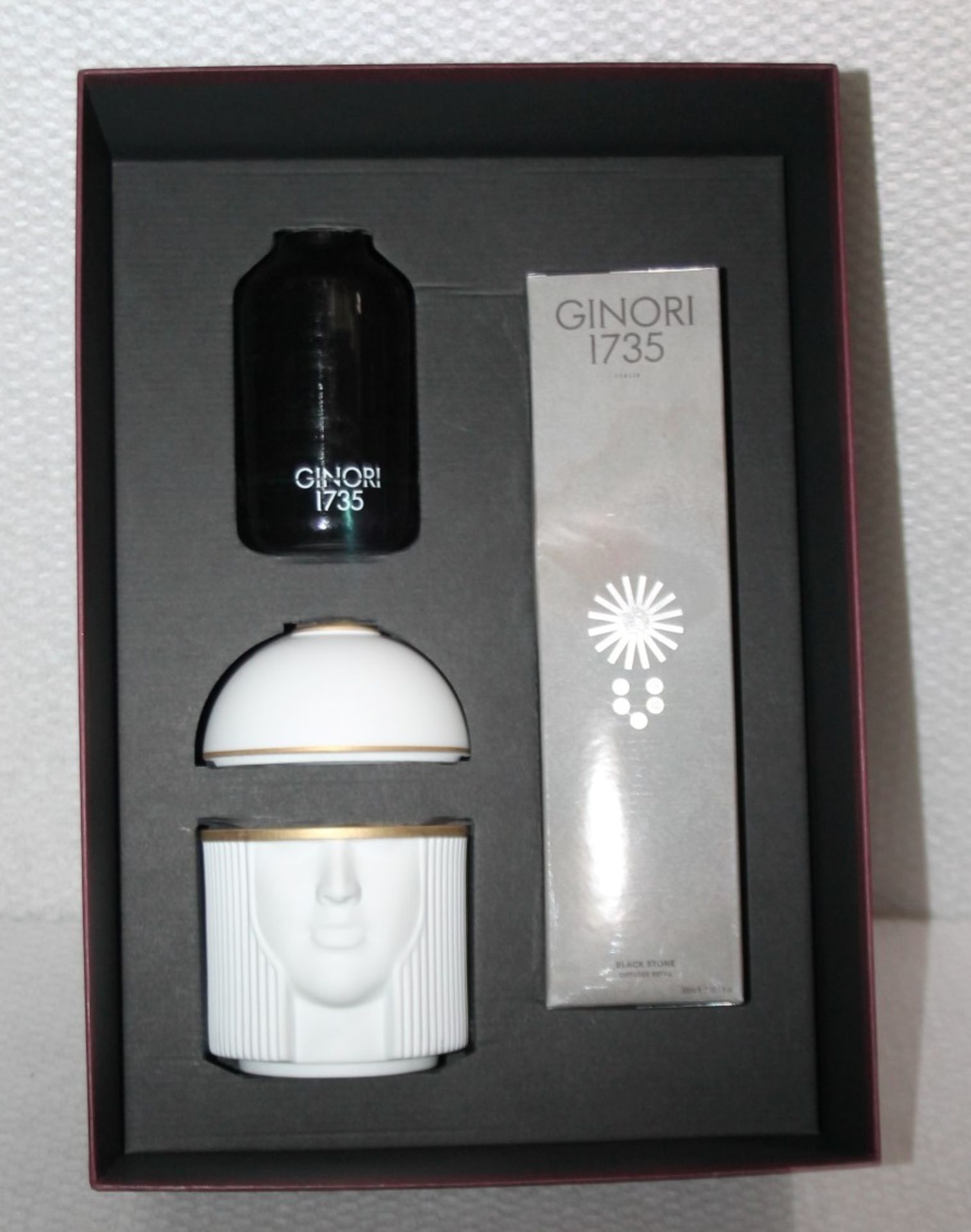 1 x GINORI 1735 'Gin L Amazzone Black Stone' Diffuser - 300ml - Original Price £345 *Read Condition* - Image 6 of 7