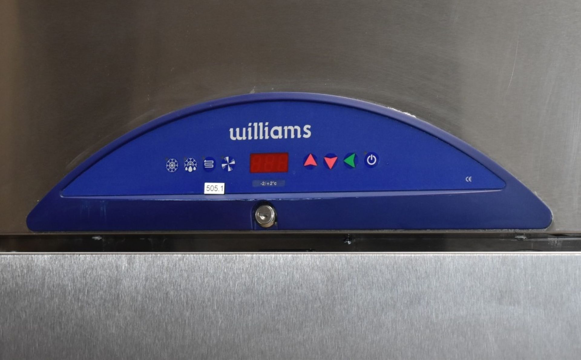 1 x Williams Double Door Upright Side by Side Refrigerator With Gastro Food Trays and Storage - Image 6 of 18