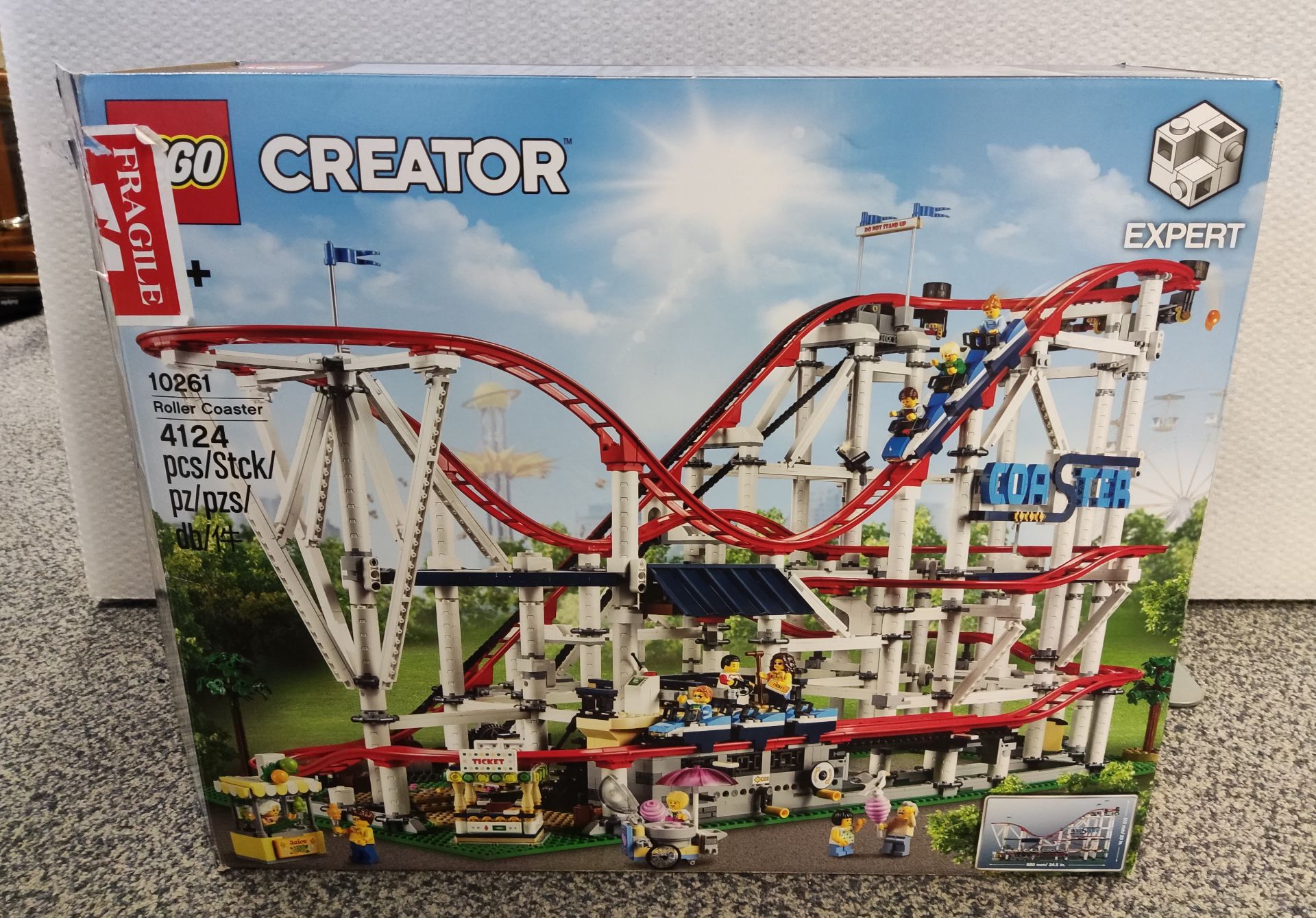 1 x Lego Creator Roller Coaster - Set # 10261 - New/Boxed - Image 2 of 5