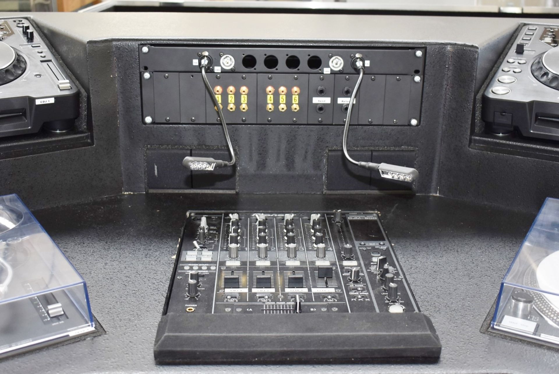 1 x Mobile DJ Booth in Shock Solutions Flight Case - Features Equipment By Pioneer, Technics & Bose! - Image 45 of 95