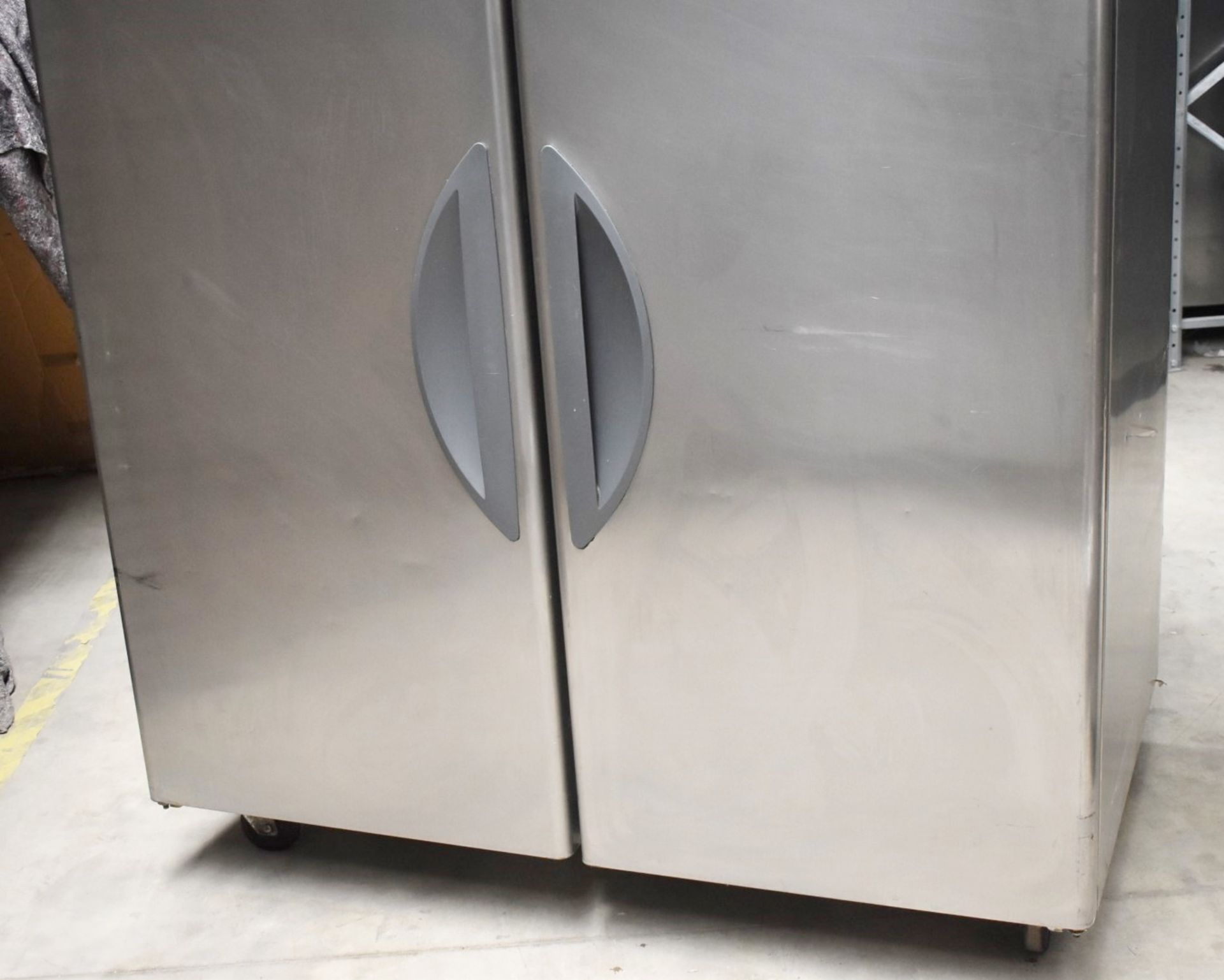 1 x Williams Double Door Upright Side by Side Refrigerator With Gastro Food Trays and Storage - Image 3 of 18