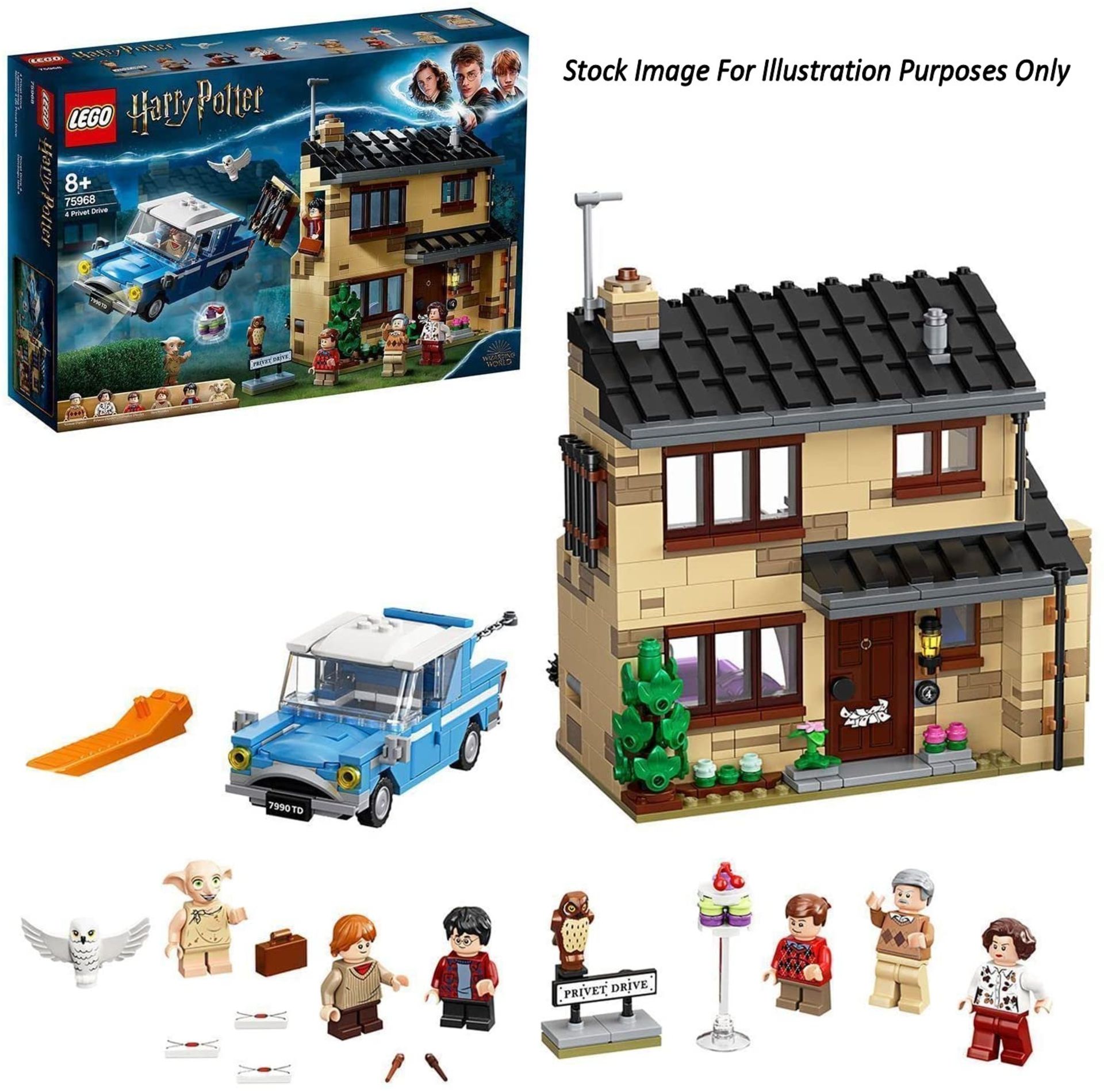 1 x Lego Harry Potter 4 Privet Drive - Set # 75968 - New/Boxed