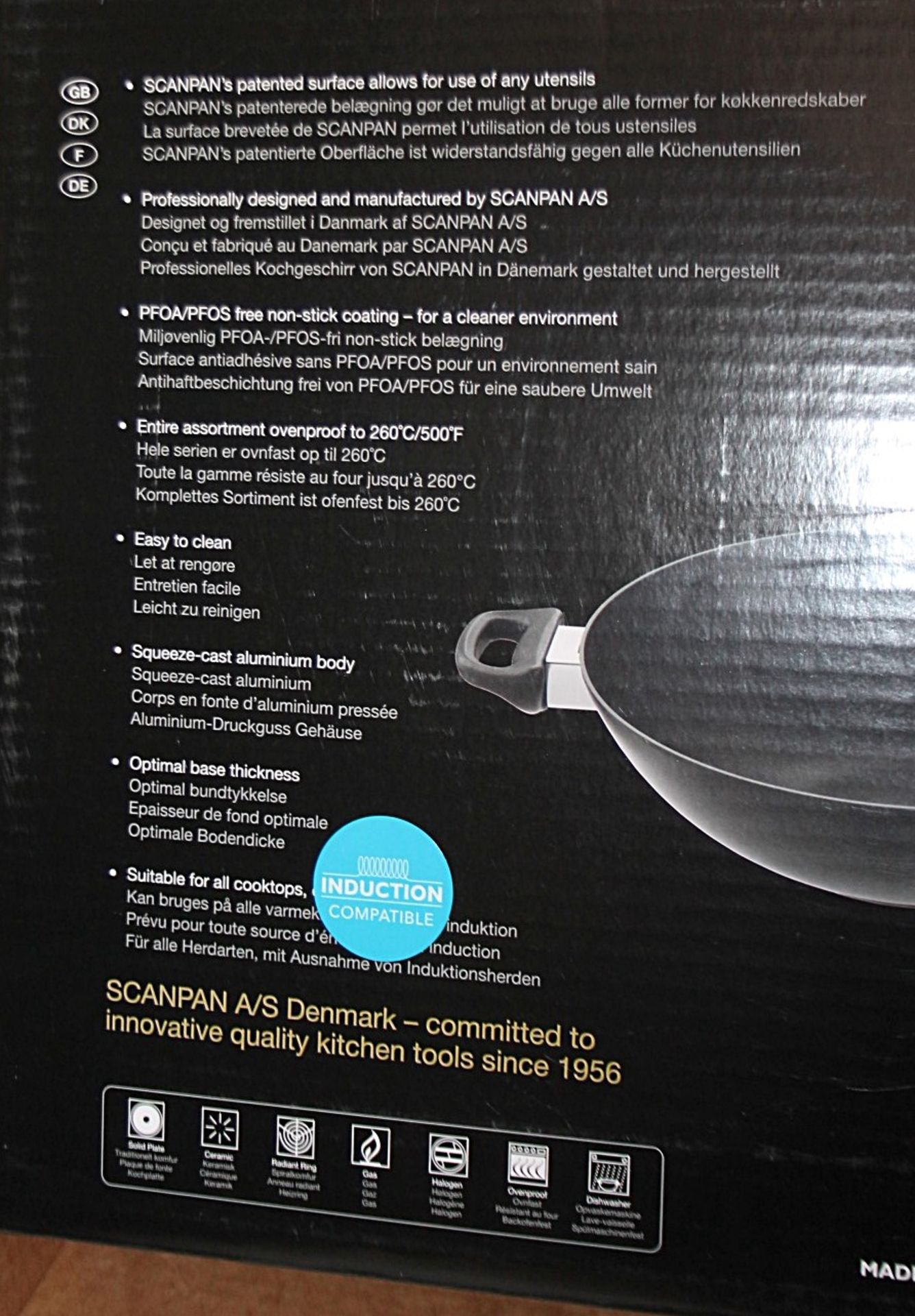 1 x SCANPAN Classic Wok (32cm) - Original Price £159.00 - Unused Boxed Stock - Ref: HAS593/APR22/ - Image 8 of 11