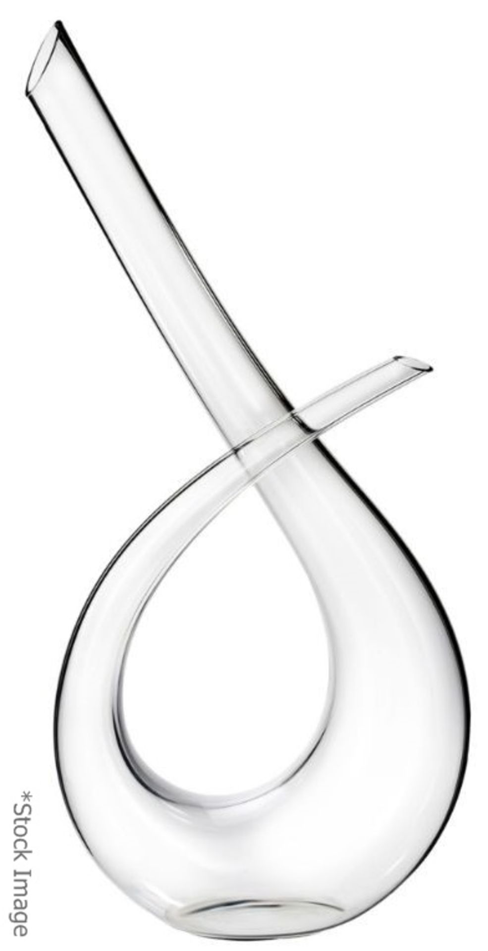 1 x WATERFORD CRYSTAL 'Elegance' Accent Decanter (1L) - Original Price £195.00 - Unused Boxed