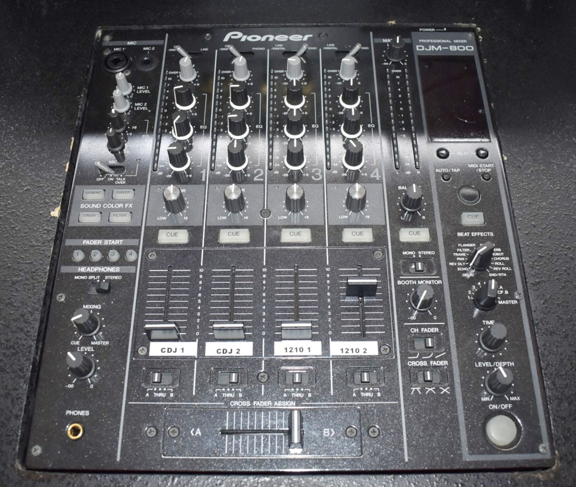 1 x Mobile DJ Booth in Shock Solutions Flight Case - Features Equipment By Pioneer, Technics & Bose! - Image 7 of 95