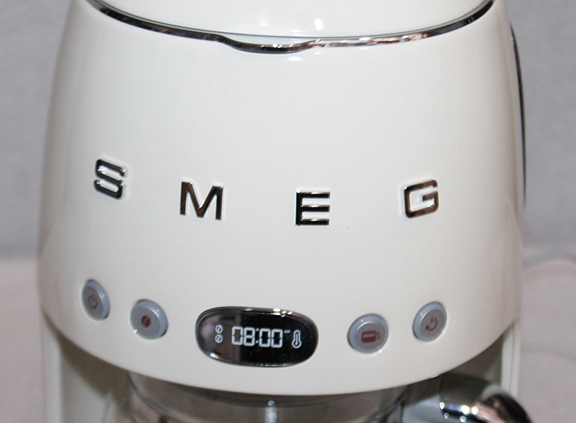 1 x SMEG Drip Coffee Machine In Pale Cream - Original Price £199.95 - Unused Boxed Stock - Ref: - Image 5 of 15