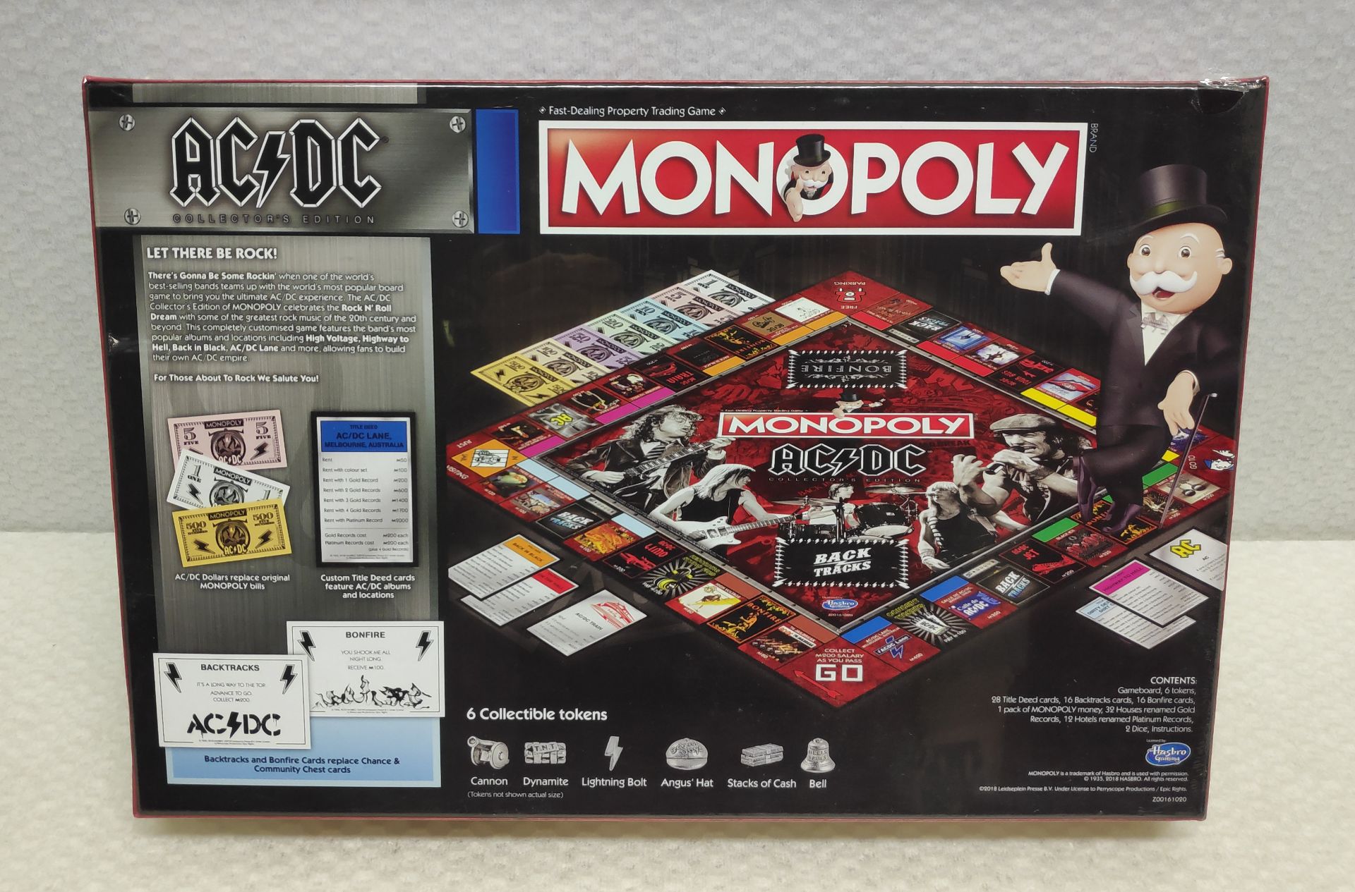 1 x AC/DC Collector's Edition Monopoly - New/Sealed - HTYS169 - CL720 - Location: Altrincham WA14<BR - Image 3 of 8