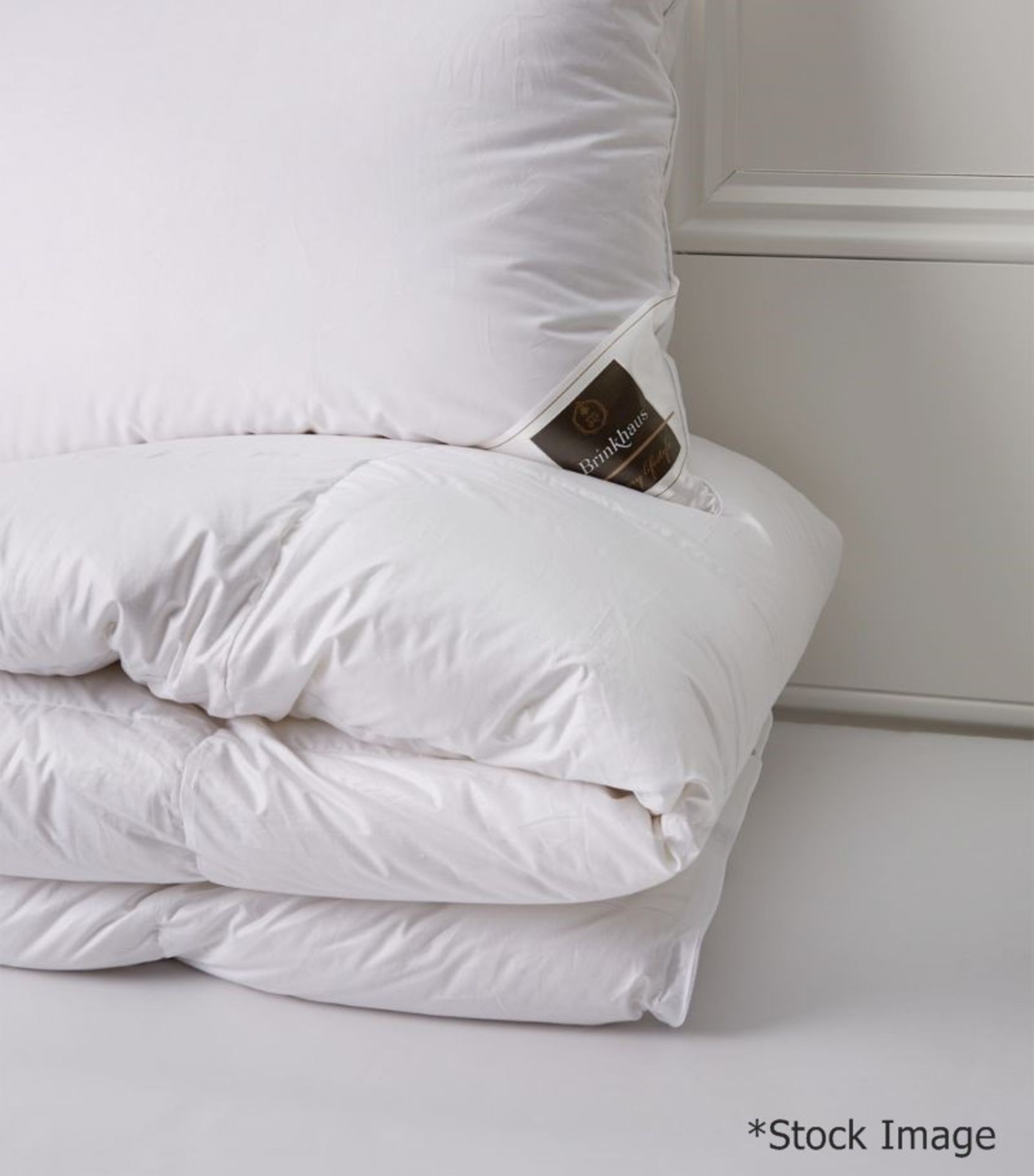 1 x BRINKHAUS Double Siberian Goose Down Duvet (8.5 Tog) - Original Price £1,059 - Dimensions: 200 x