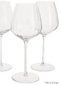 3 x SOHO HOME Pembroke Red Wine Glasses - Unused Boxed Stock - Ref: HAS516/FEB22/WH2/C5 - CL987 -