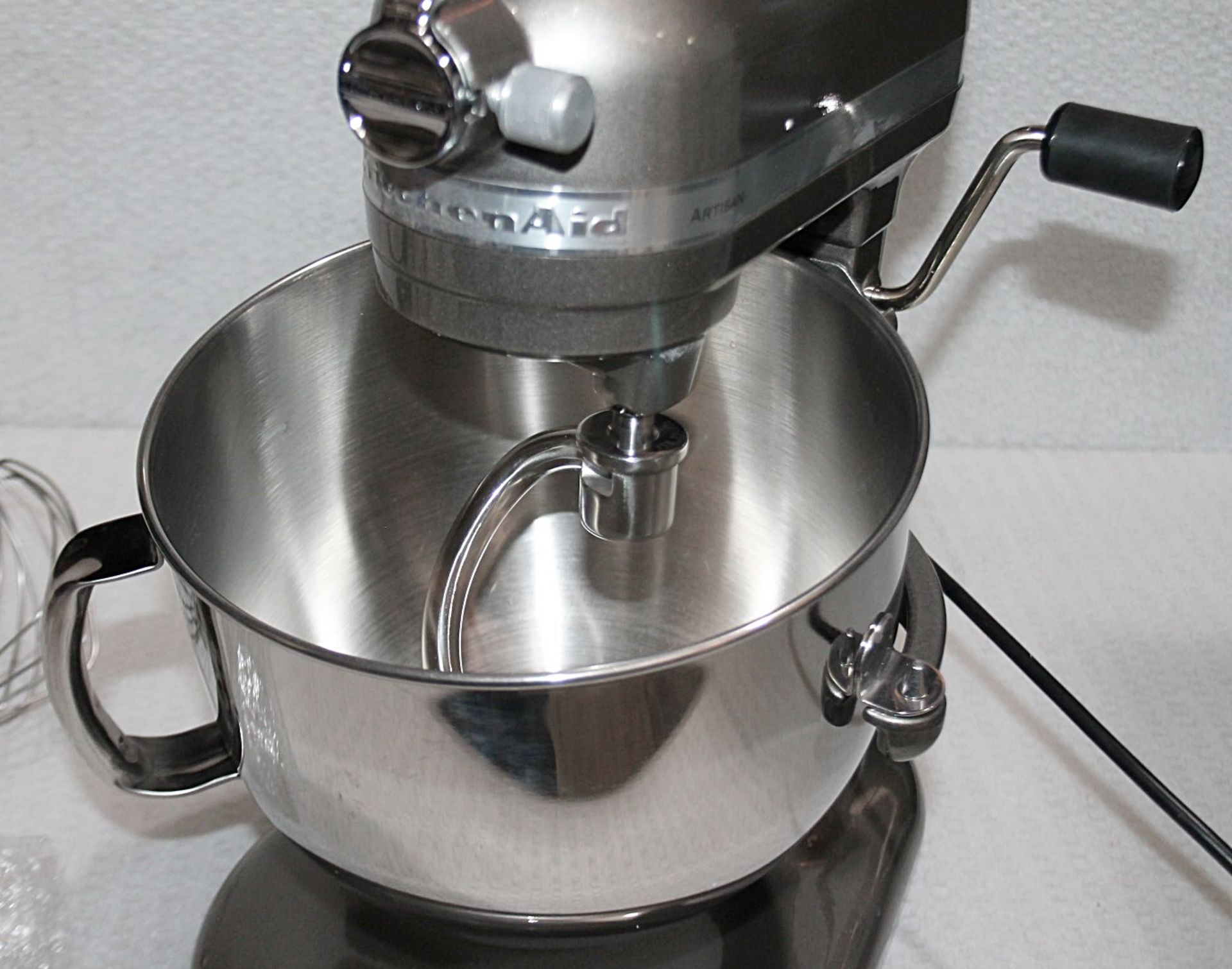 1 x KITCHENAID 'Artisan' Bowl-Lift Stand Mixer (6.9L) In Medallion Silver - Original Price £749. - Image 9 of 15