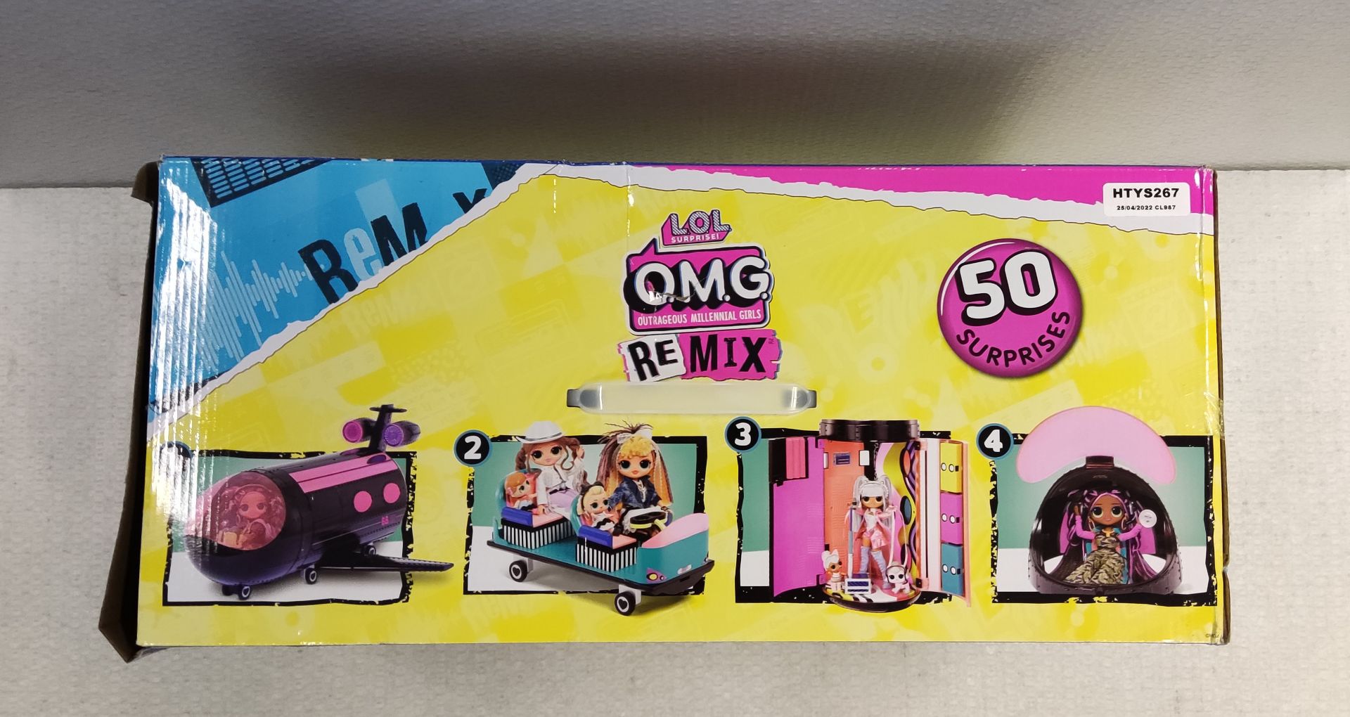 1 x LOL Surprise OMG Remix 4 in 1 Plane Playset - New/Boxed - Image 3 of 7