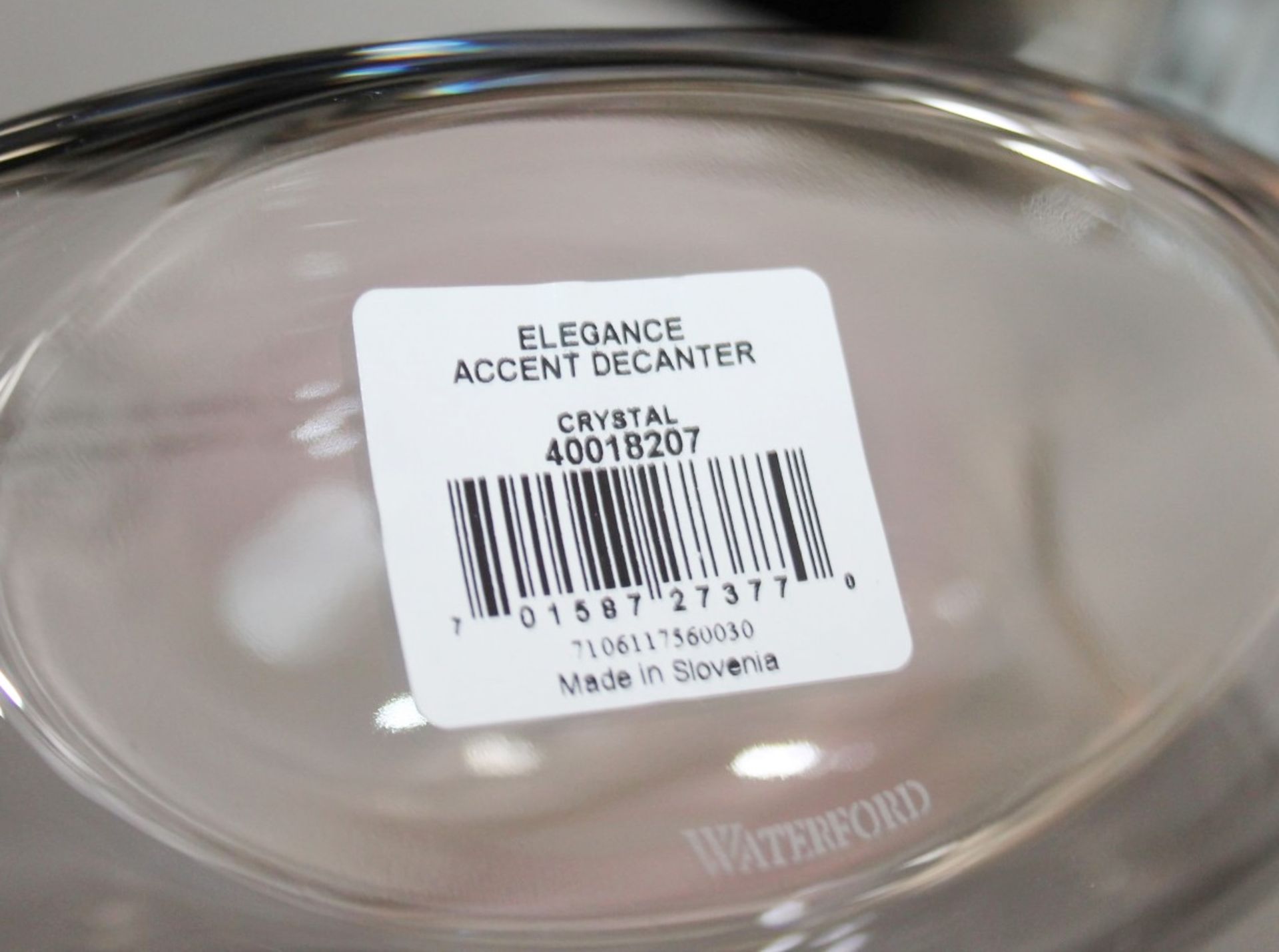 1 x WATERFORD CRYSTAL 'Elegance' Accent Decanter (1L) - Original Price £195.00 - Unused Boxed - Image 4 of 8
