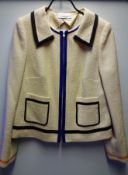 1 x Anne Belin Magnolia Knit Jacket - Size: 18 - Material: 100% Wool - From a High End Clothing