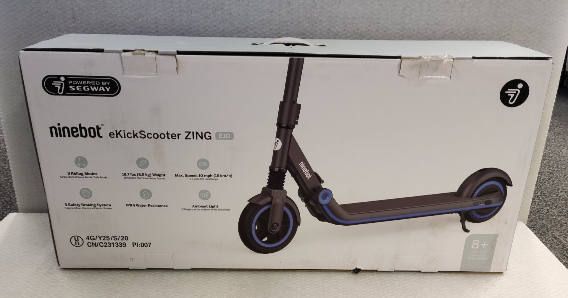 1 x Segway/Ninebot eKickScooter ZING E10 - New/Boxed - Image 2 of 8