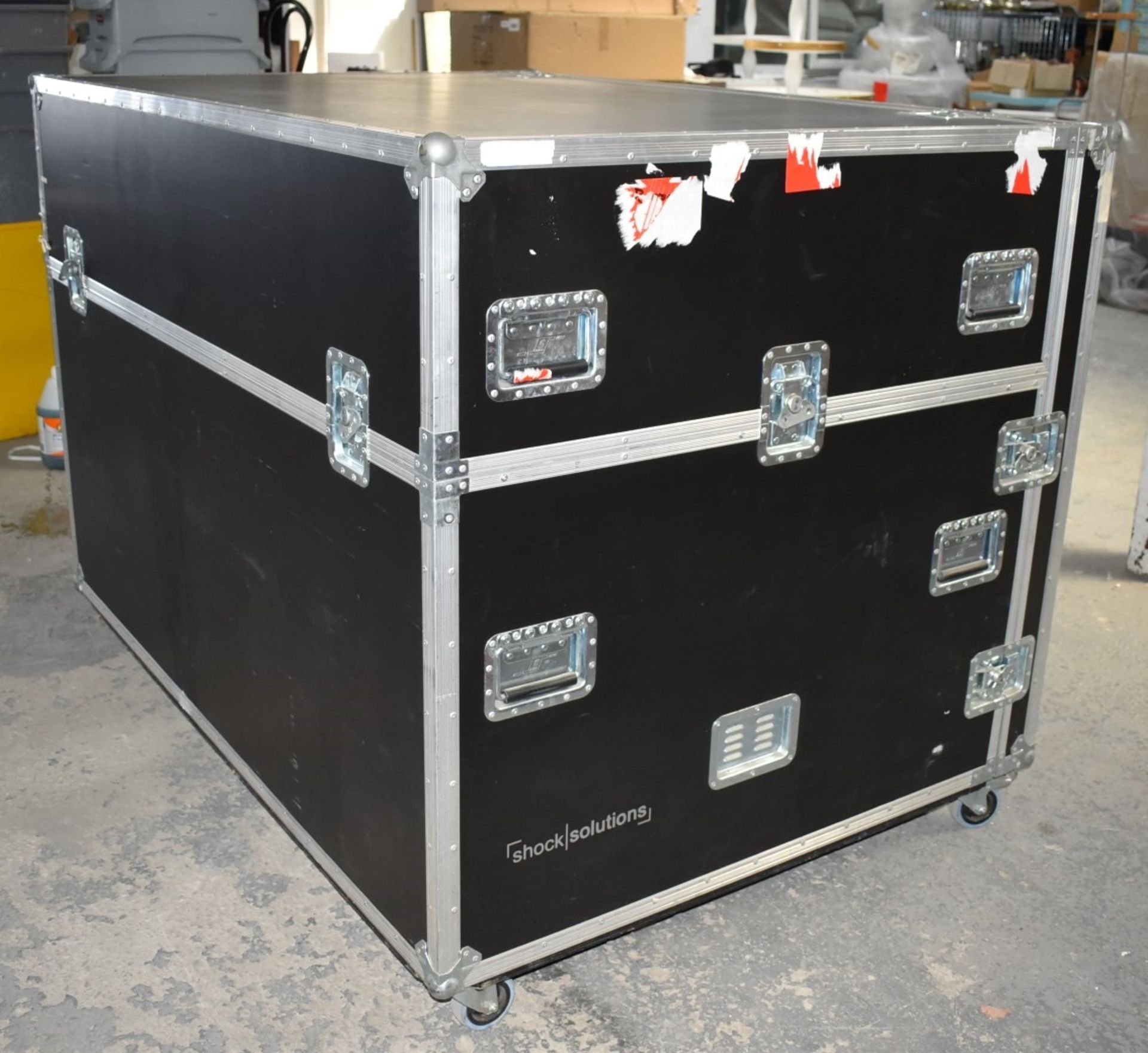 1 x Mobile DJ Booth in Shock Solutions Flight Case - Features Equipment By Pioneer, Technics & Bose! - Image 90 of 95