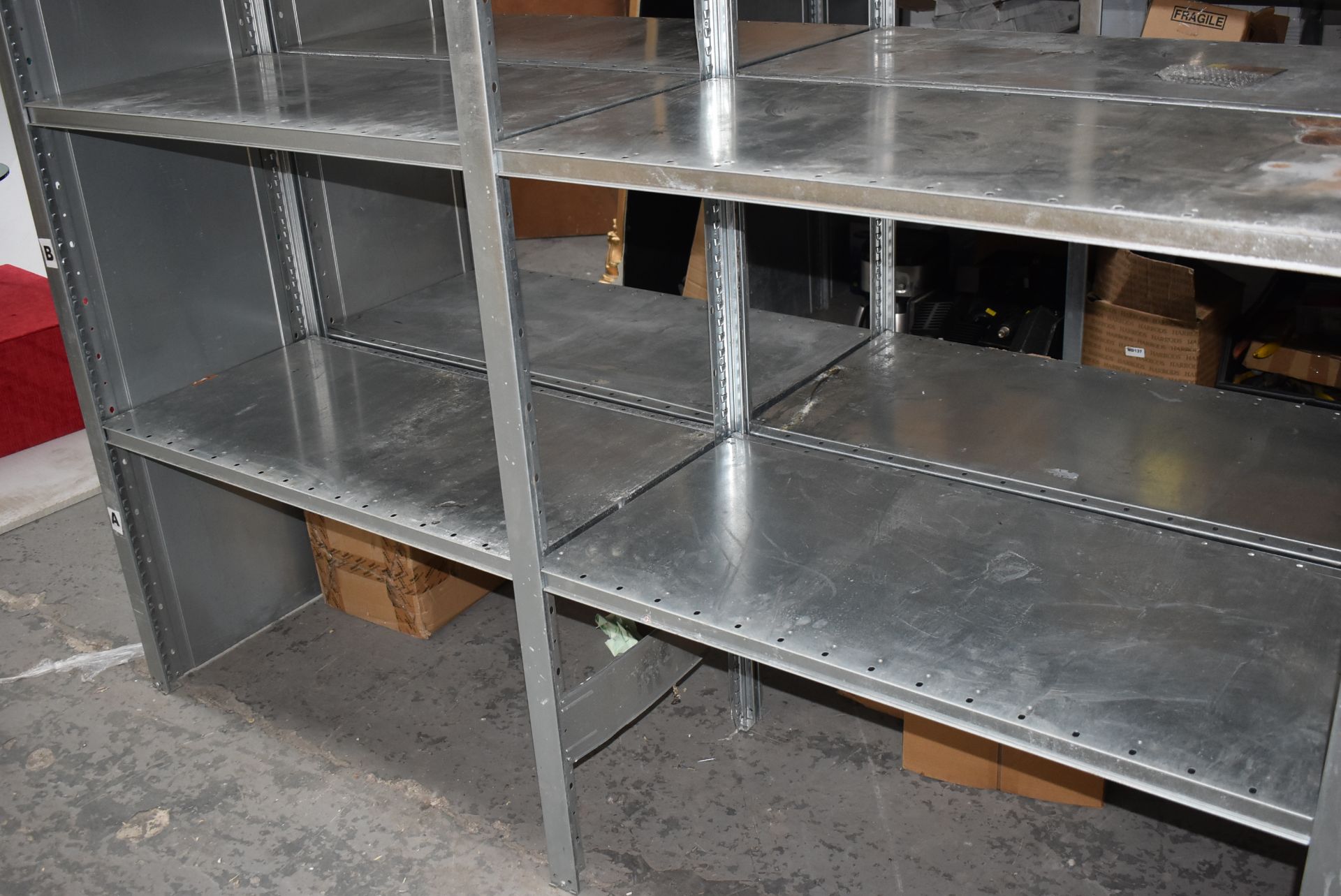 9 x Bays of Dexion Pro-Store Warehouse Shelving - Metal Construction - Easy To Assemble - H210 x - Image 9 of 9