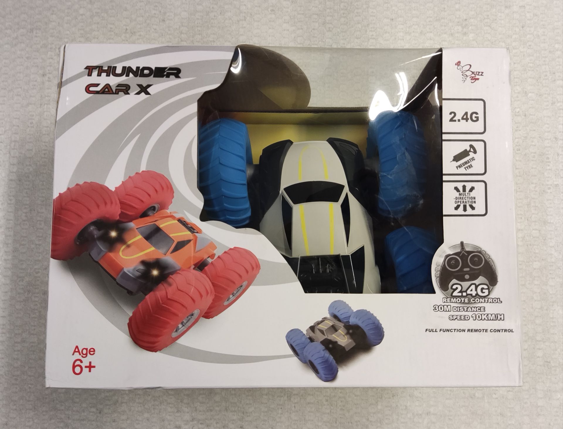 1 x Buzz Toys Thunder Car X R/C Vehicle - New/Boxed - Image 2 of 6