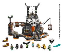 1 x Lego Ninjago Skull Sorcerer's Dungeons - Model 71722 - New/Boxed