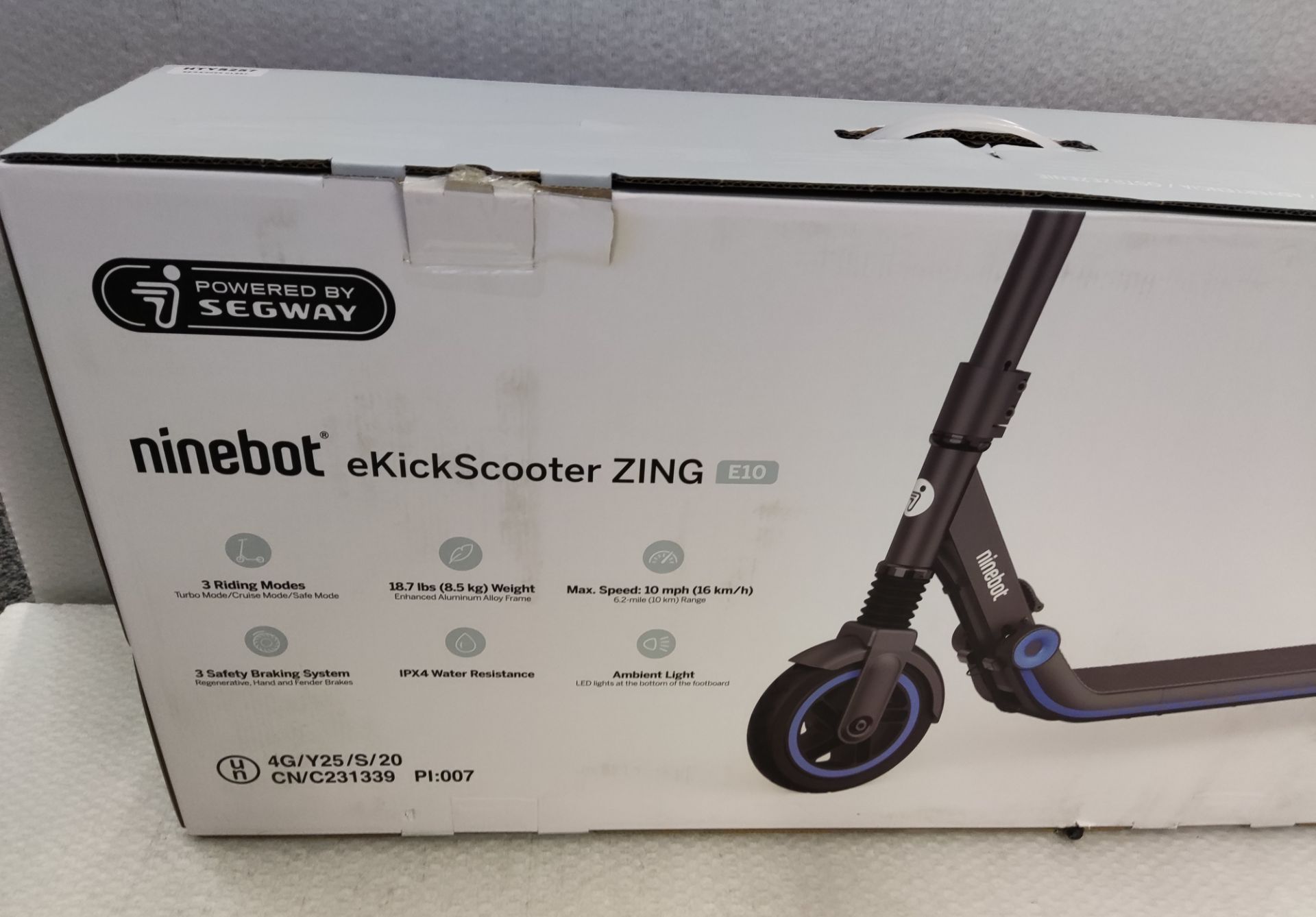 1 x Segway/Ninebot eKickScooter ZING E10 - New/Boxed - Image 3 of 8