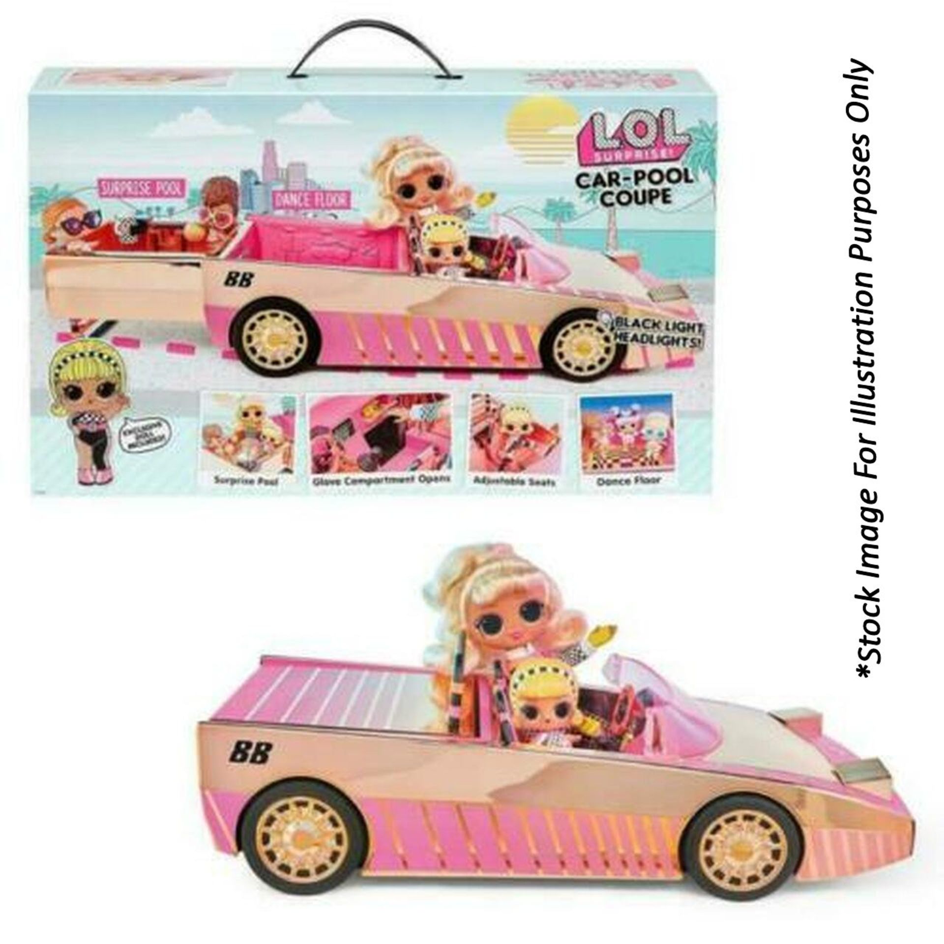 1 x LOL Surprise Car-Pool Coupe - New/Boxed