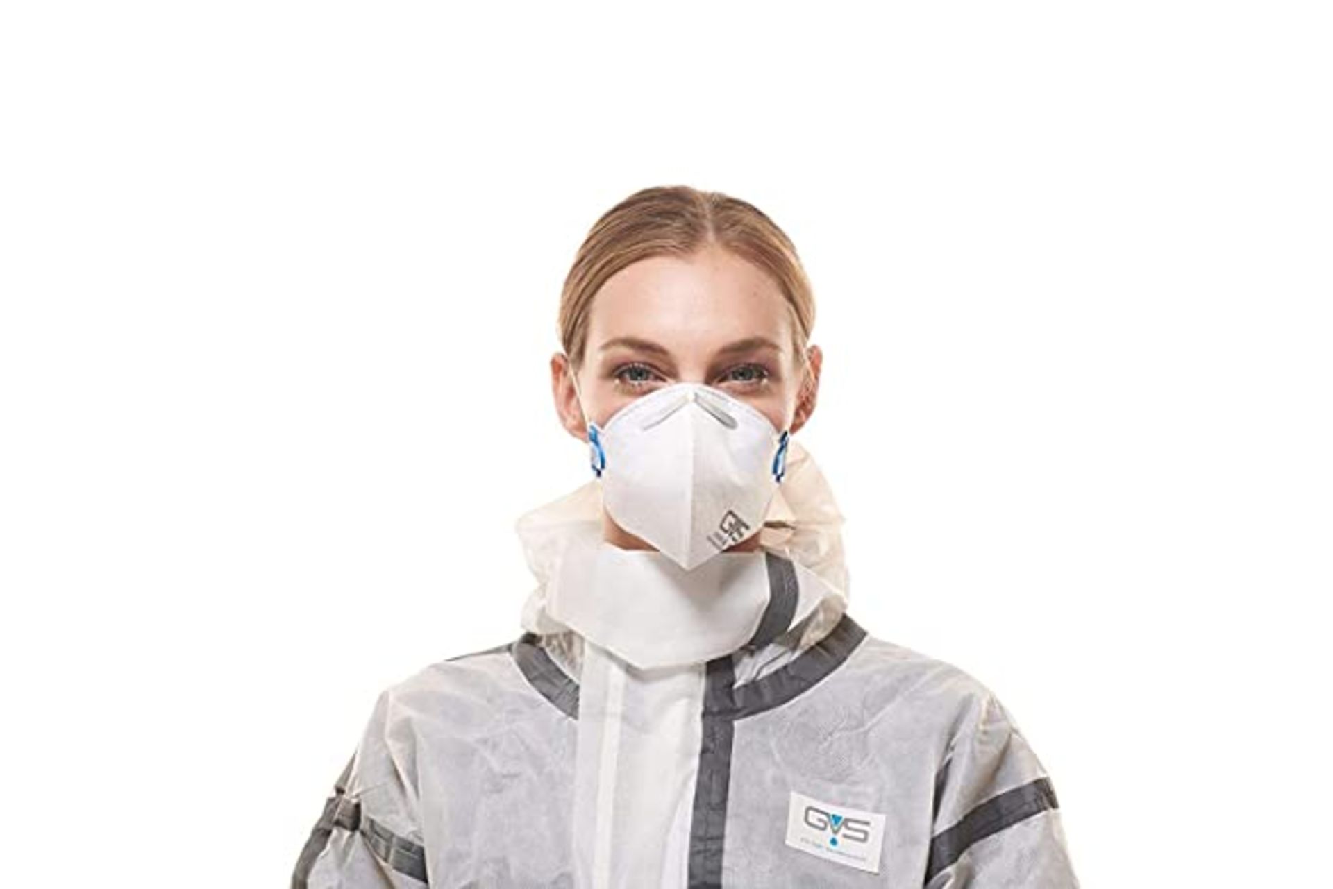 1,200 x GVS Resparitory Face Masks - FFP3 Folded and Adjustable Masks Individually Wrapped - Image 7 of 9