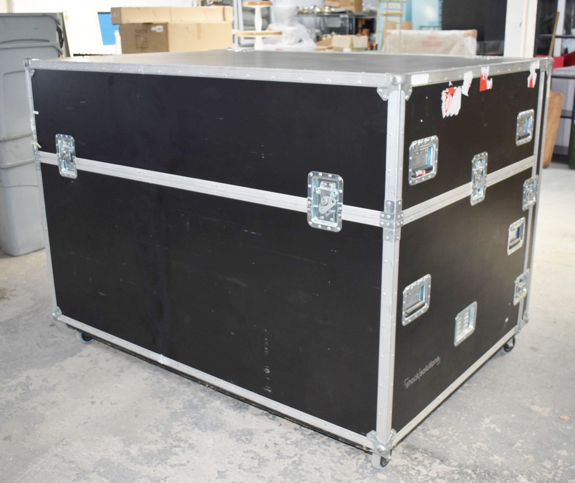 1 x Mobile DJ Booth in Shock Solutions Flight Case - Features Equipment By Pioneer, Technics & Bose! - Image 88 of 95