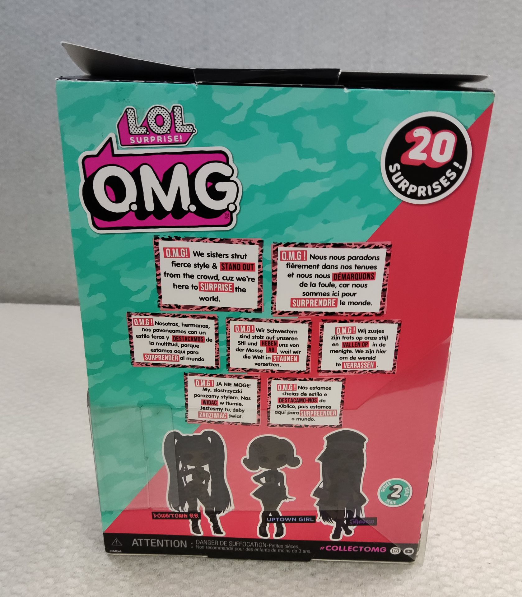 1 x LOL Surprise OMG Downtown BB Fashon Doll Set - New/Boxed - Image 3 of 8