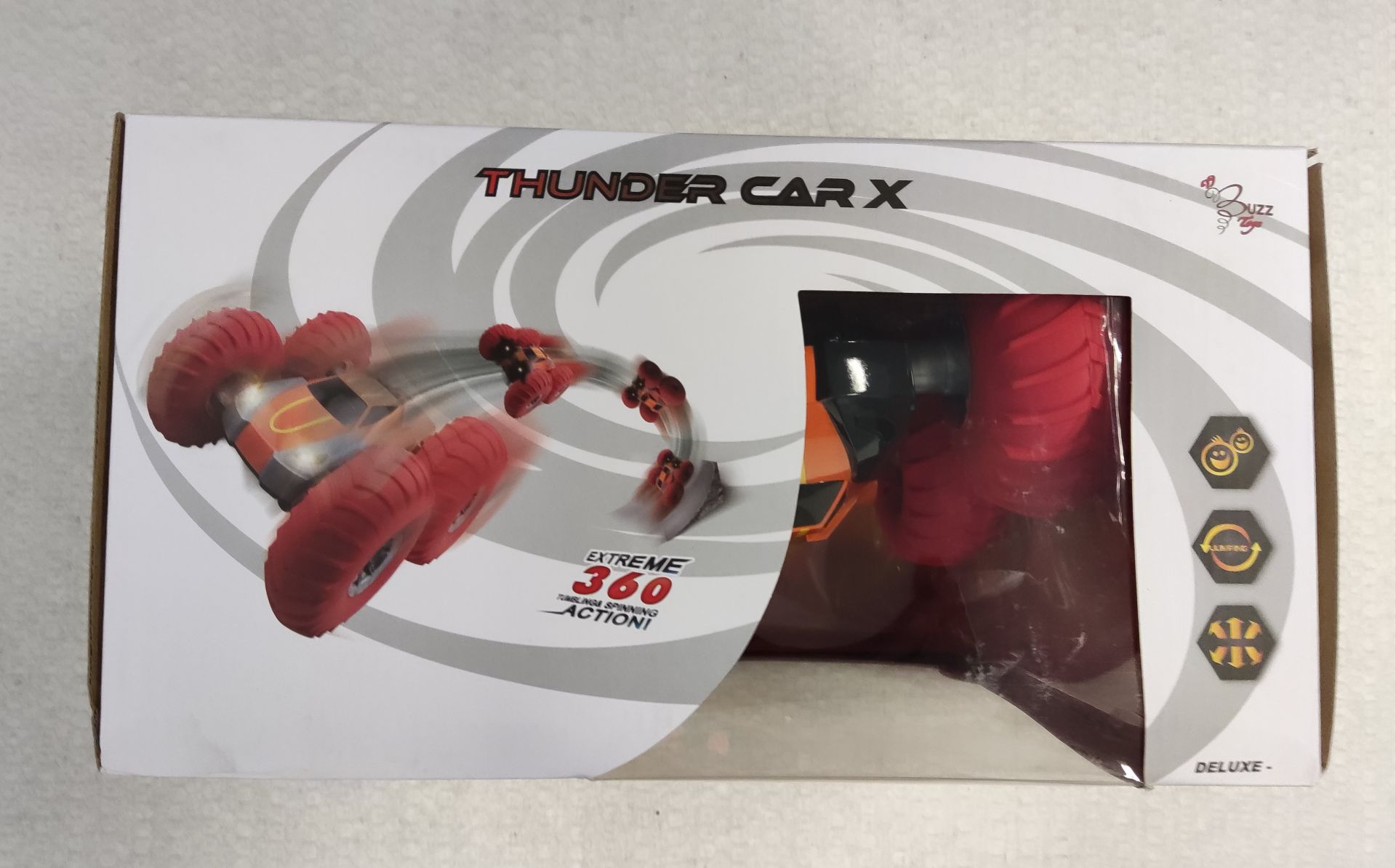 1 x Buzz Toys Thunder Car X R/C Vehicle in Orange - New/Boxed - Image 3 of 8