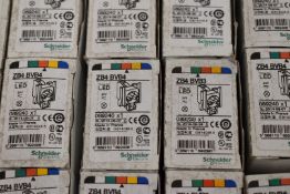 45 x Schneider Electric Harmony XB4 Light Blocks - New Boxed Stock - RRP £585 - Types Include: ZBA