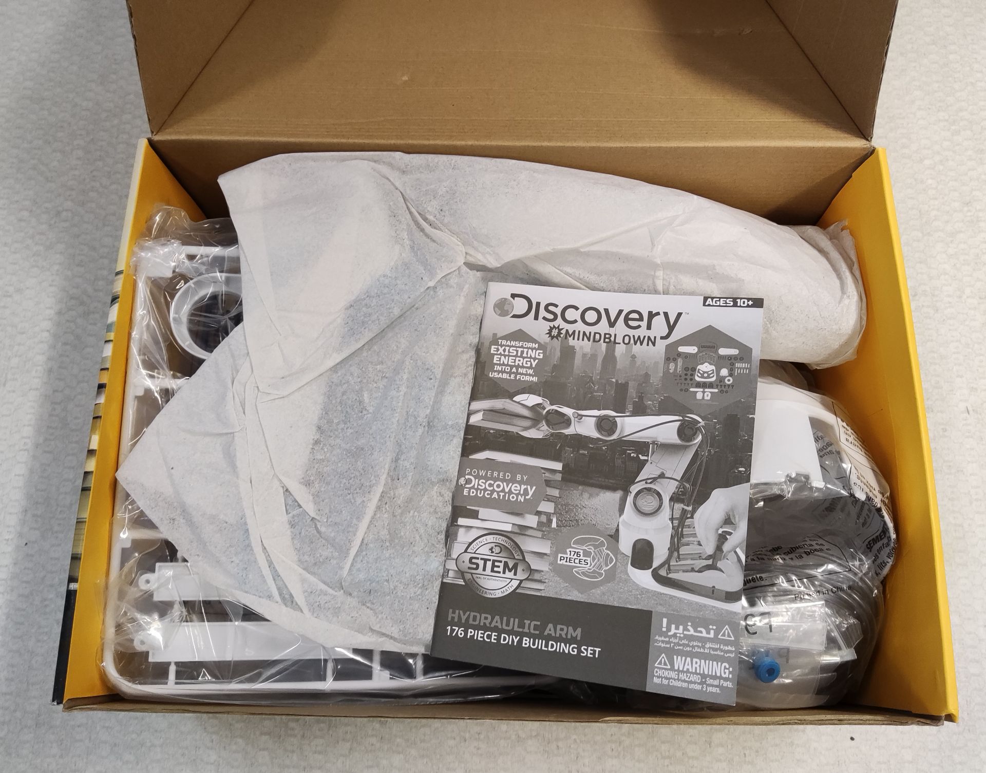 1 x Discovery Mindblown STEM Hydraulic Arm Building Set - New/Boxed - Image 7 of 7