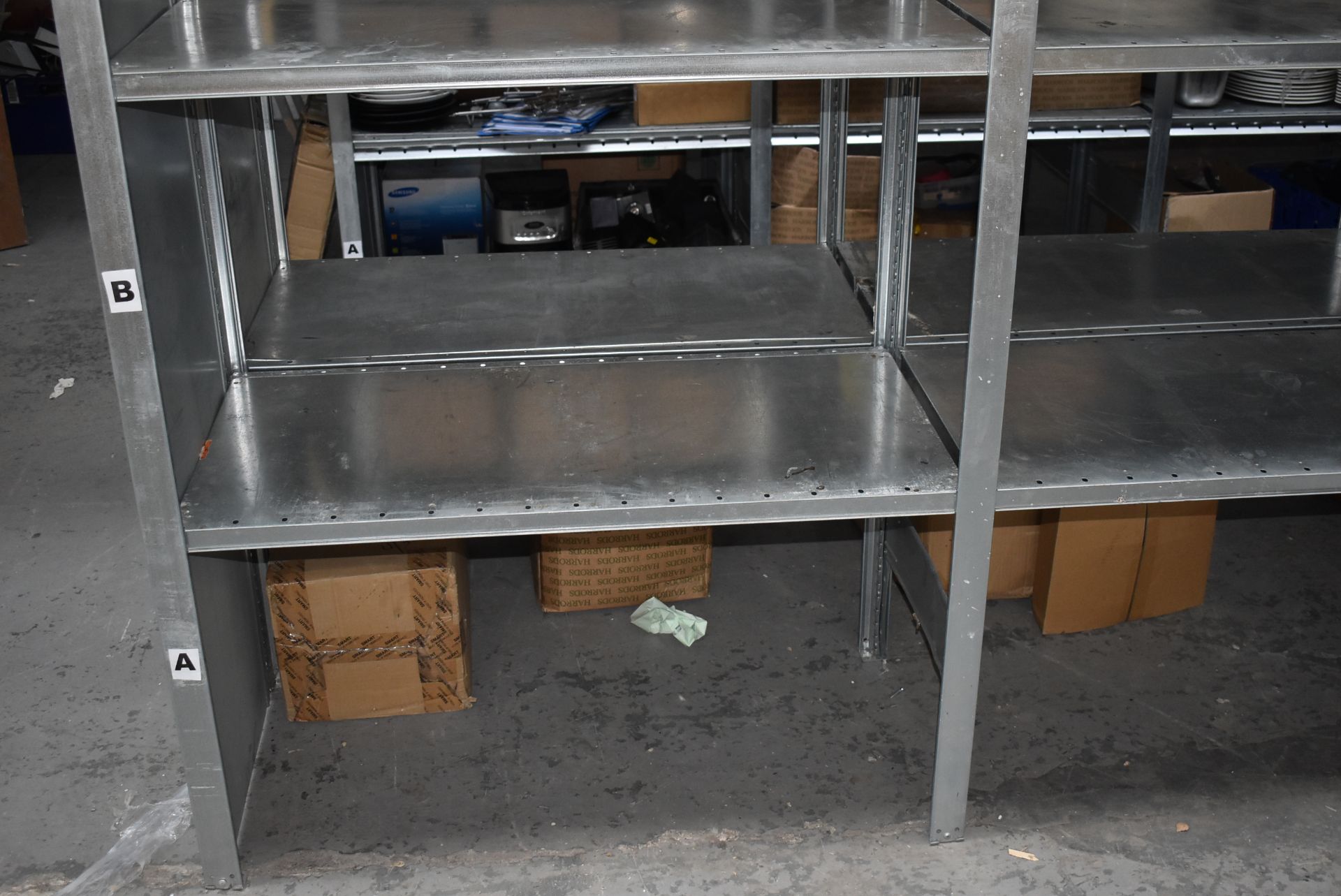 9 x Bays of Dexion Pro-Store Warehouse Shelving - Metal Construction - Easy To Assemble - H210 x - Image 5 of 9