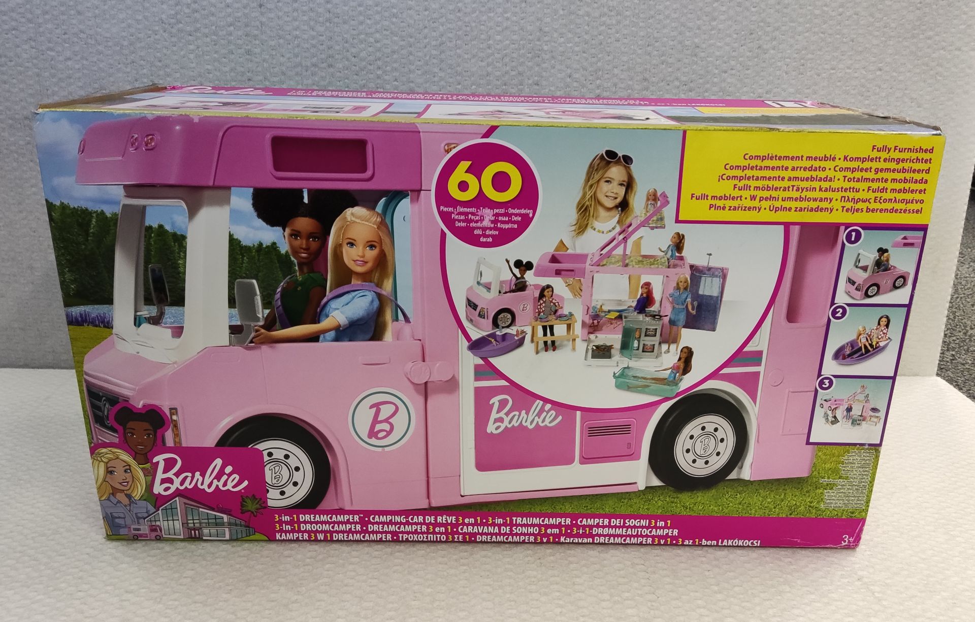 1 x Barbie 3-in-1 Dreamcamper - New/Boxed - Image 2 of 8