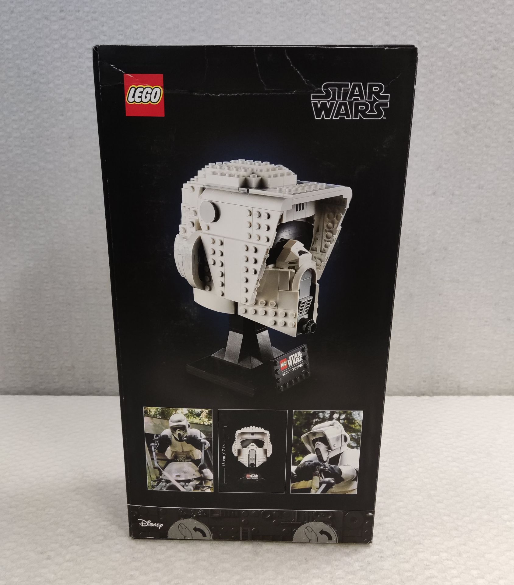 1 x Lego Star Wars Scout Trooper Helmet - Model 75305 - New/Boxed - Image 4 of 7