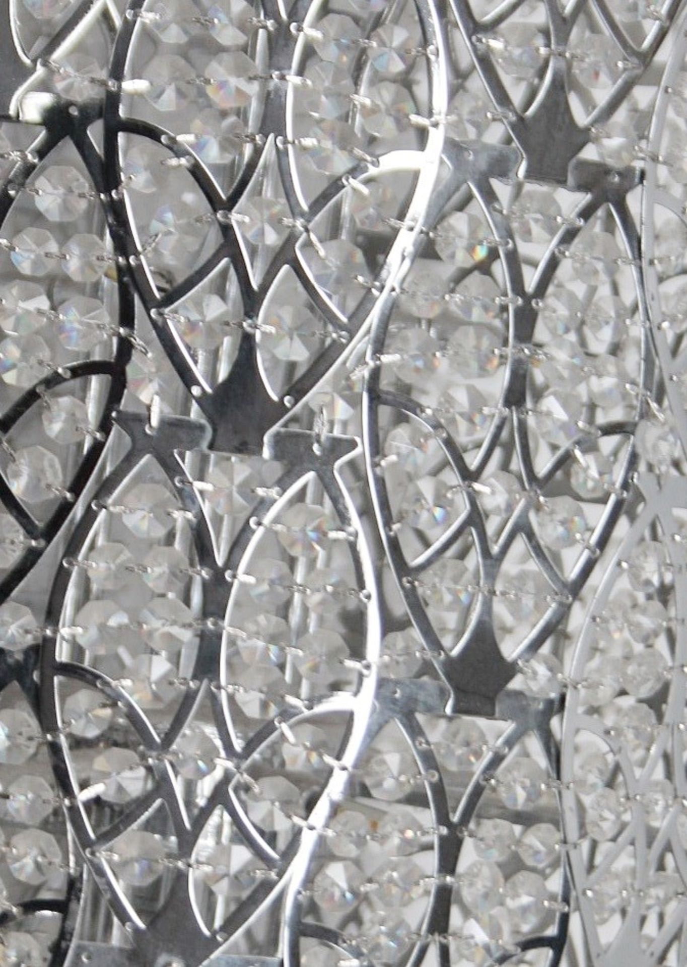 1 x High-end Italian LED Light Fitting Encrusted In Premium ASFOUR Crystal Elements - RRP £6,000 - Image 2 of 8