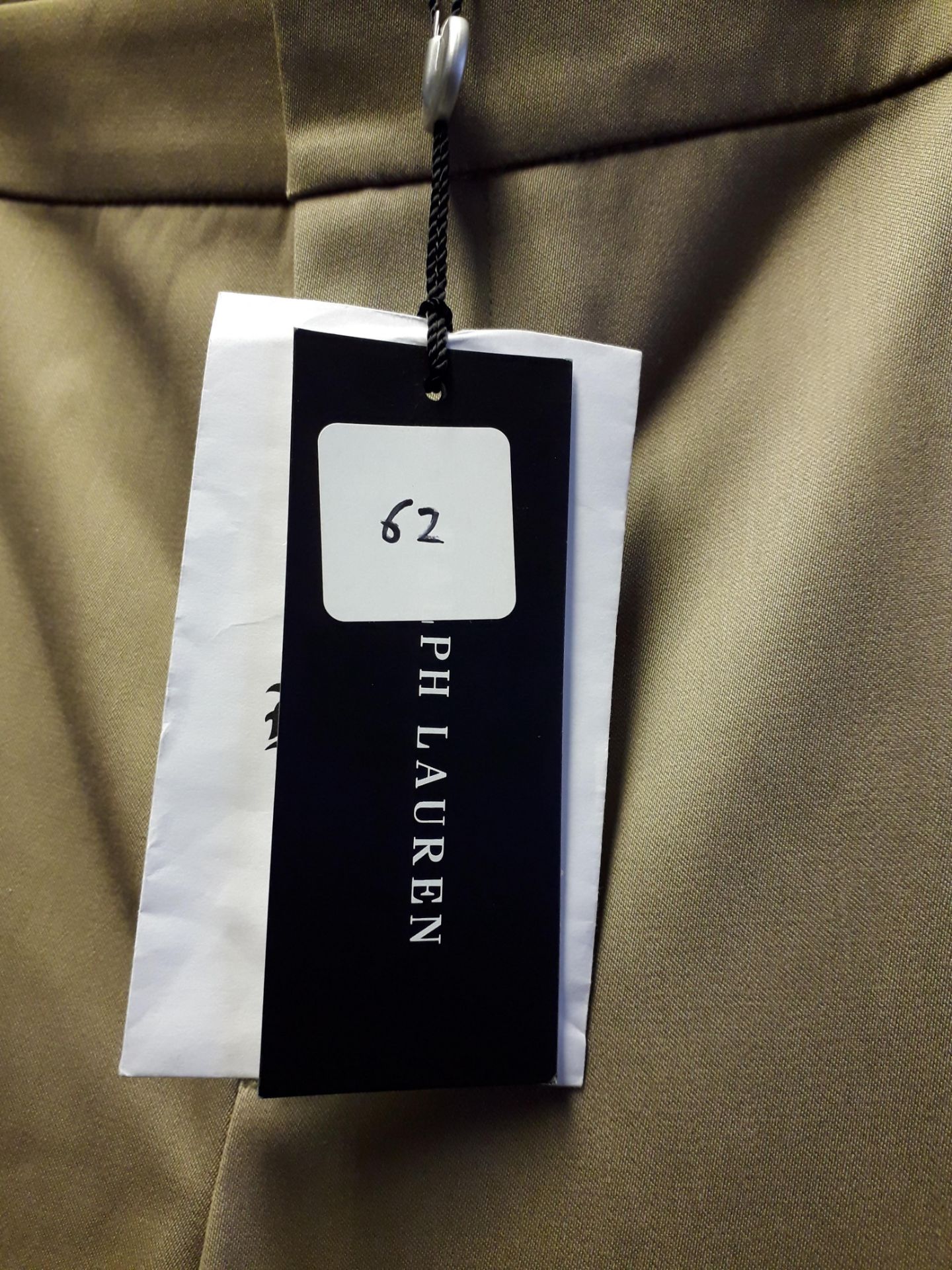 1 x Ralph Lauren Beige Heidi Trousers - Size: 14 - Material: 58% Wool, 40% Cotton, 2% Elastane - - Image 2 of 5
