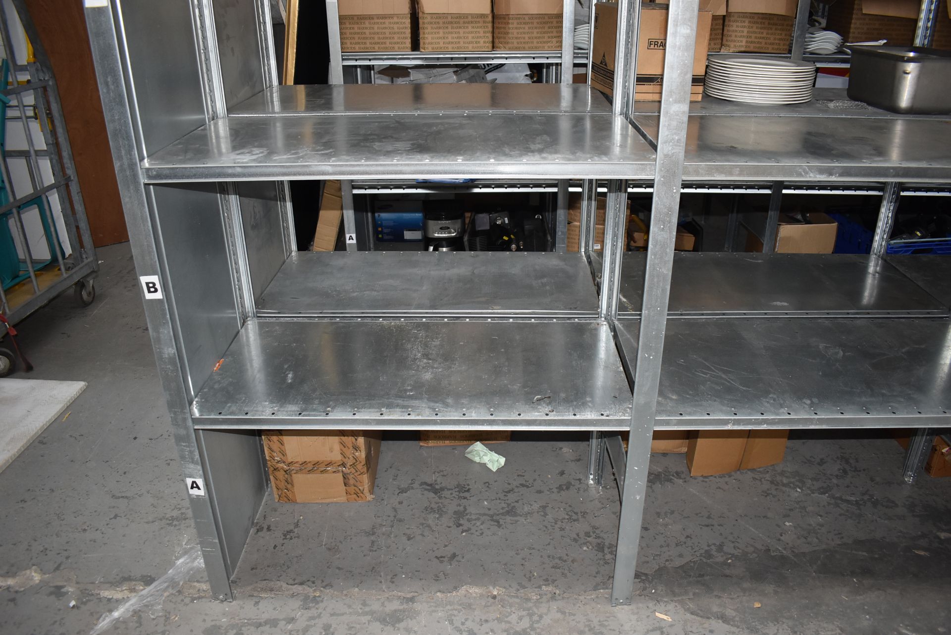 9 x Bays of Dexion Pro-Store Warehouse Shelving - Metal Construction - Easy To Assemble - H210 x - Image 6 of 9