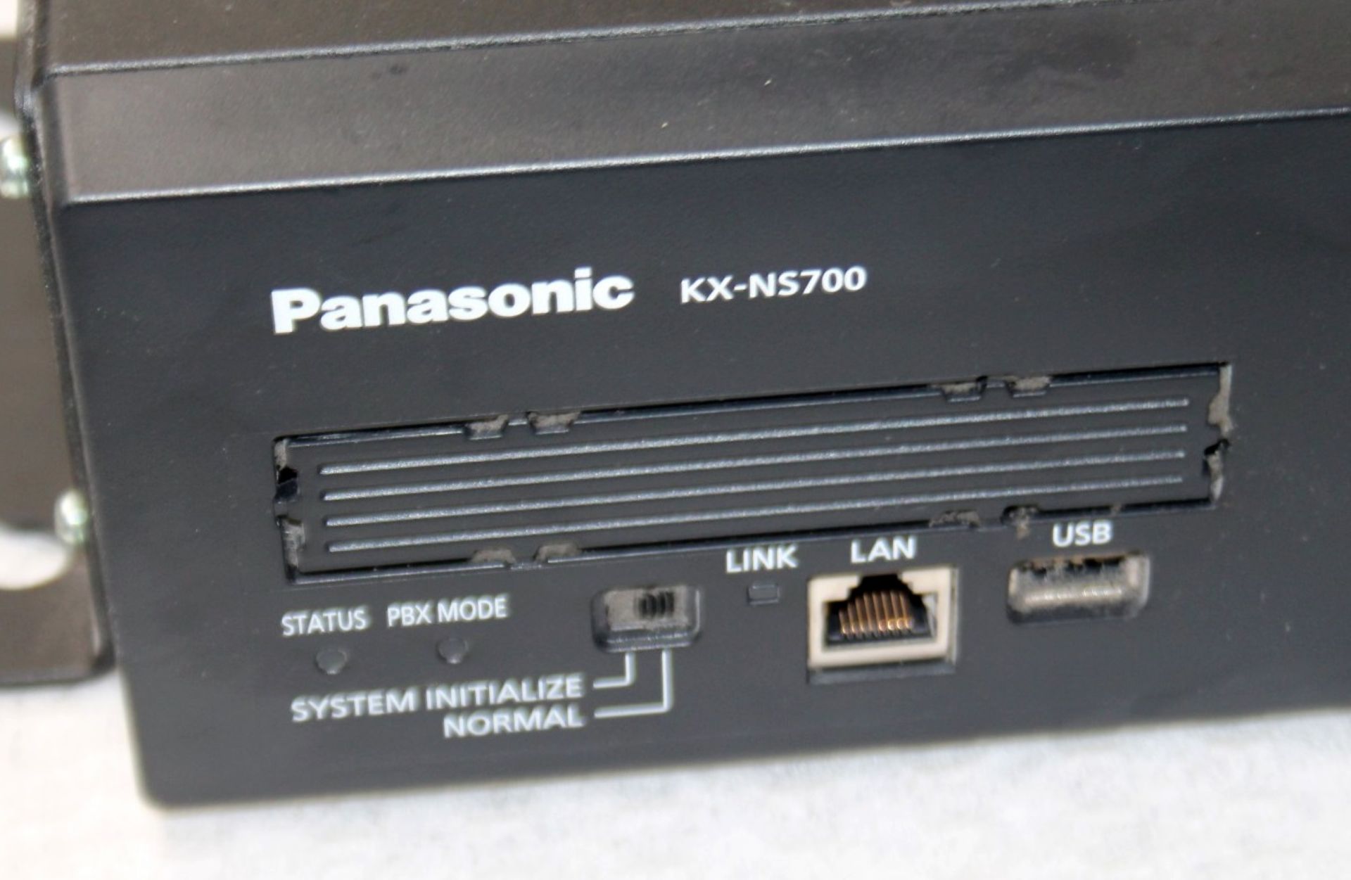 1 x PANASONIC KX-NS700 Smart Hybrid Telephone IP-PBX System - Recently Removed From A Boutique - Image 4 of 9