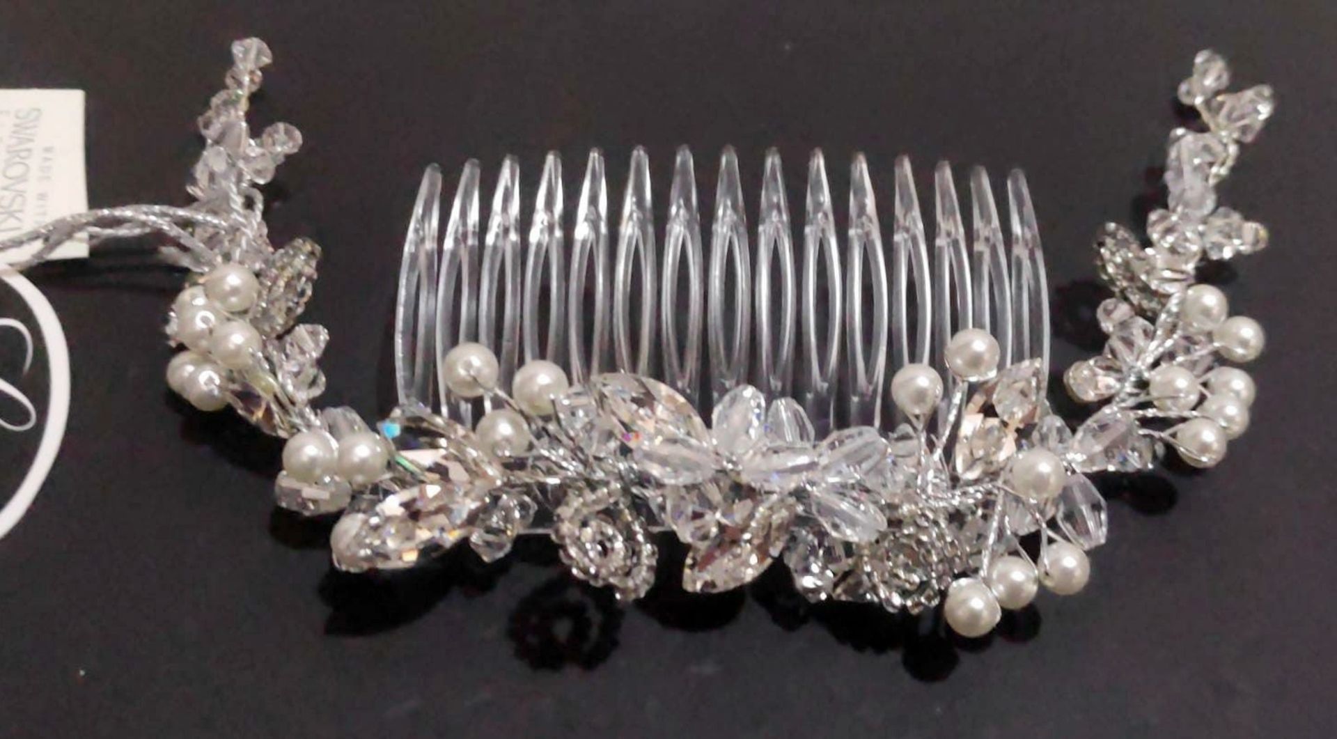 Lot of 5 x Silver Bridal Hair Fascinator Accessories by Richard Designs - HON176 - CL733 - Image 2 of 7