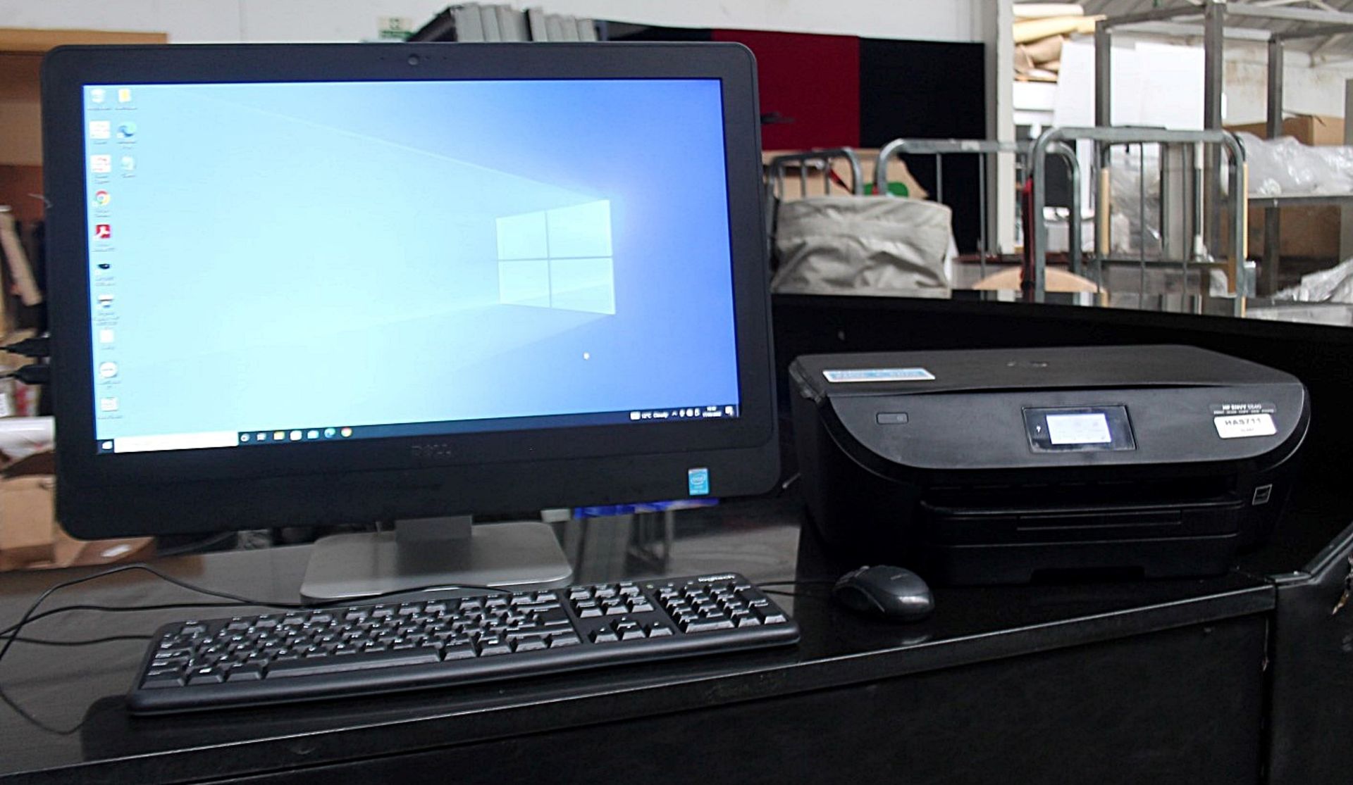 1 x Dell OptiPlex 9020 All-In-One PC, With HP Envy Printer / Scanner - Recently Removed From A - Image 2 of 14