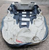 1 x Inflatable HONDA Honwave 2.5m Slatted Floor Dinghy *Read Condition Report*