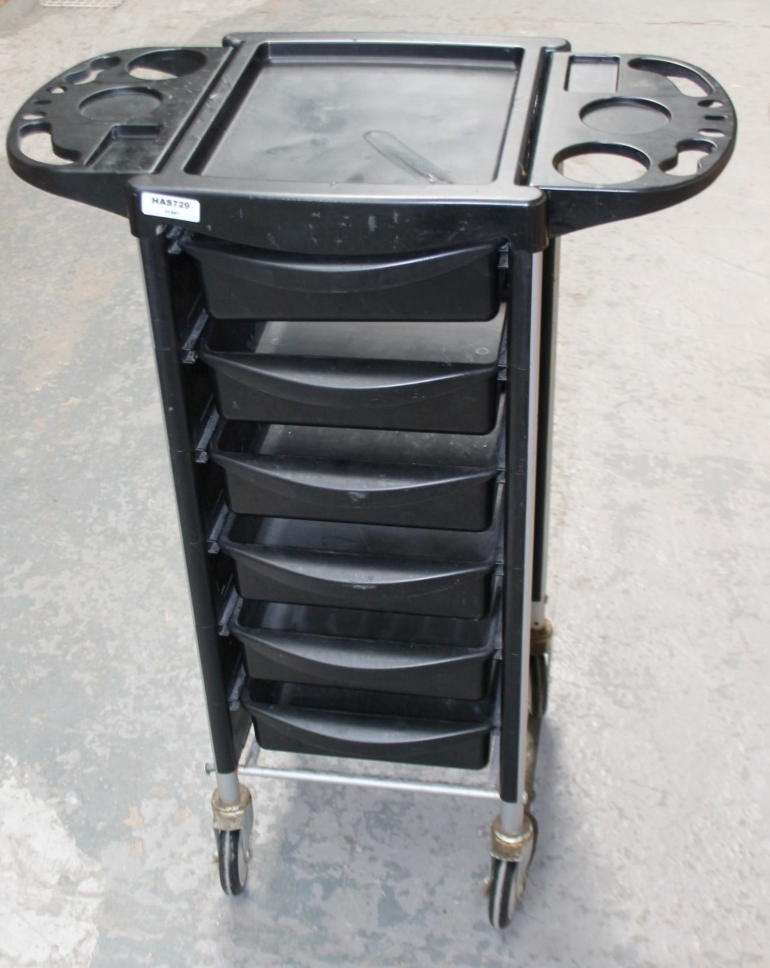 4 x Items Of Salon Furniture Including A Pair Of Stylists Trolleys, Table and Stool  - Recently - Image 11 of 11