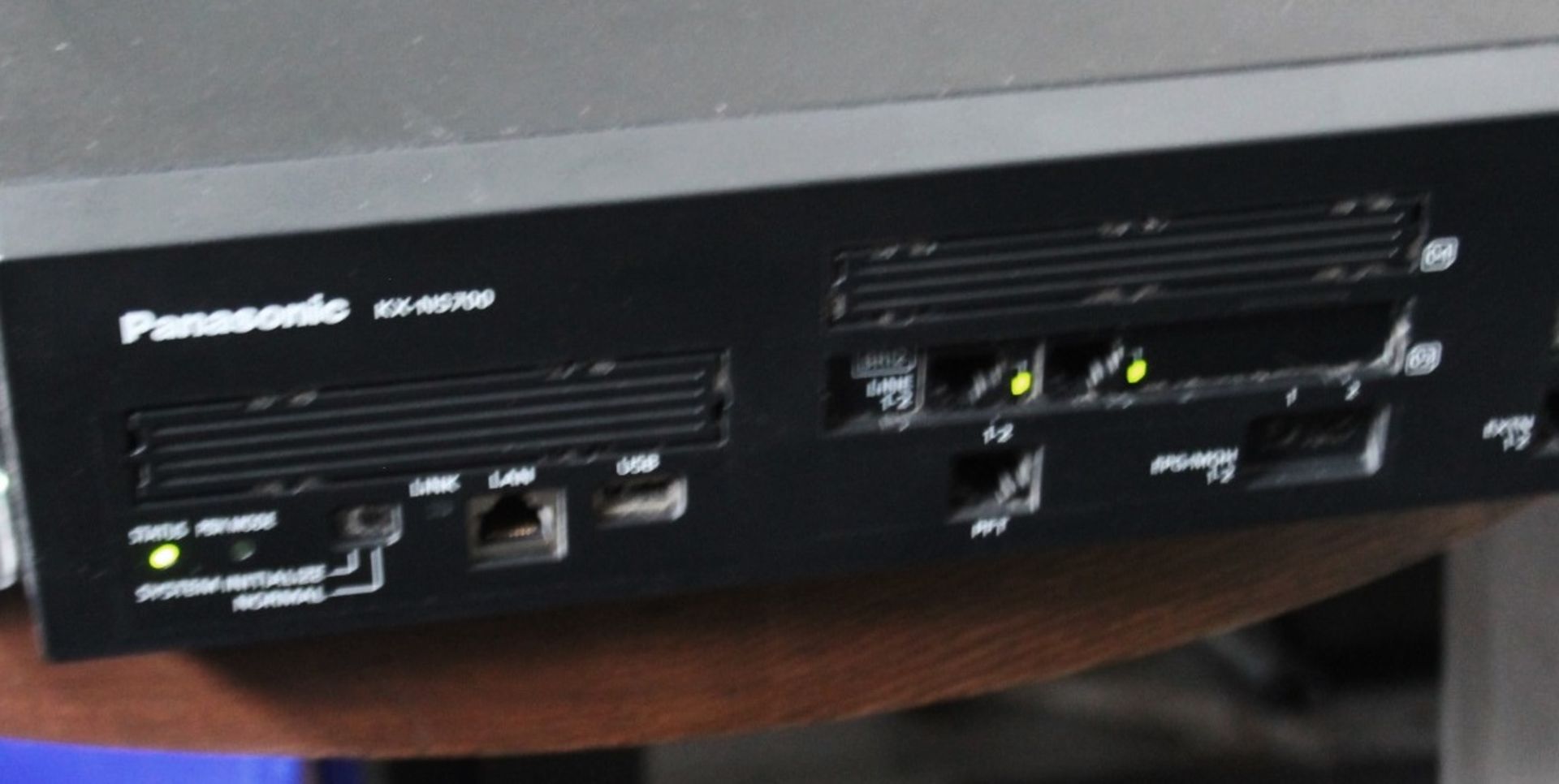 1 x PANASONIC KX-NS700 Smart Hybrid Telephone IP-PBX System - Recently Removed From A Boutique - Image 7 of 9