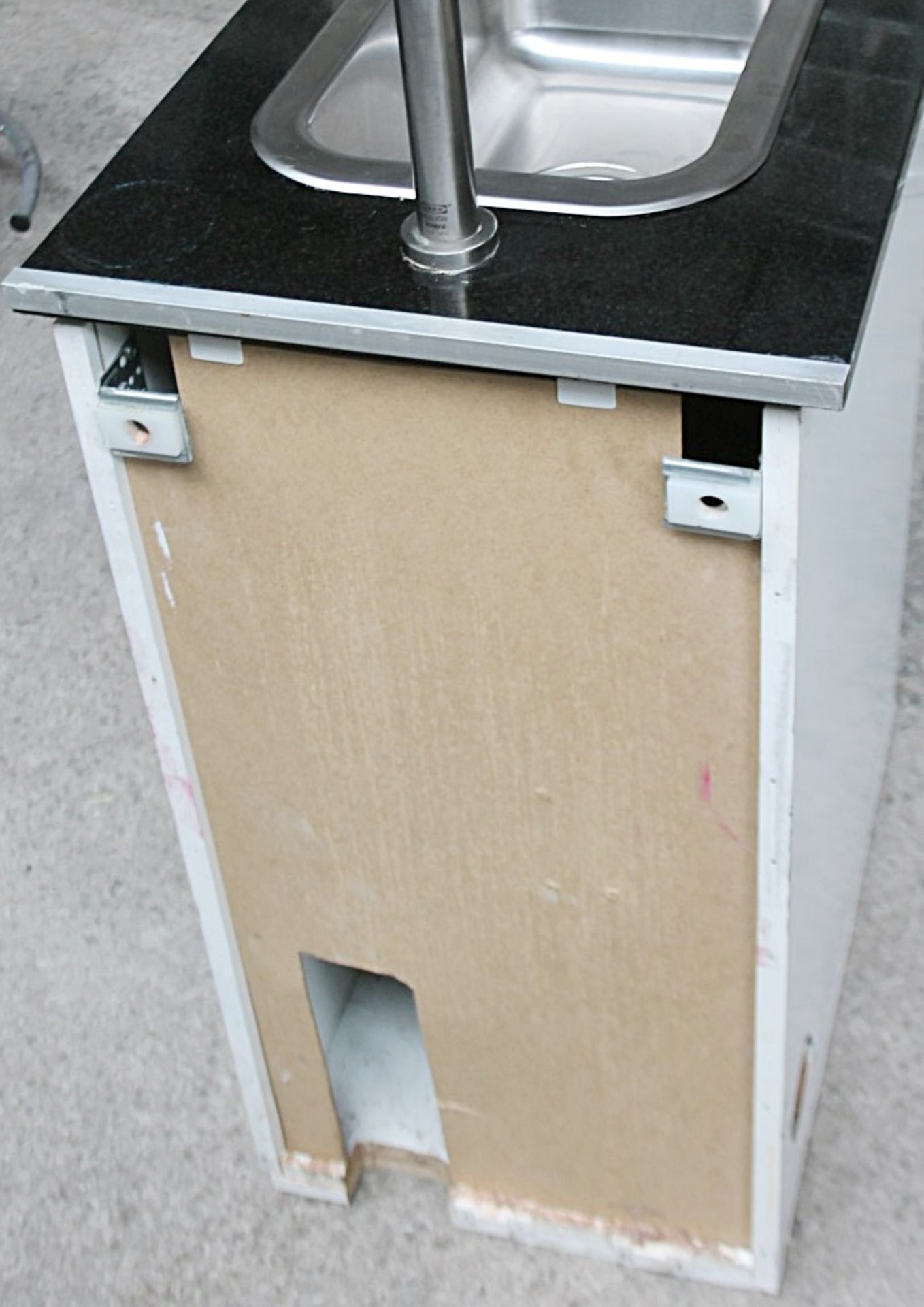 1 x Marble Topped Sink Unit Wash Station - Recently Removed From A Boutique Hair Salon - Ref: - Image 7 of 7