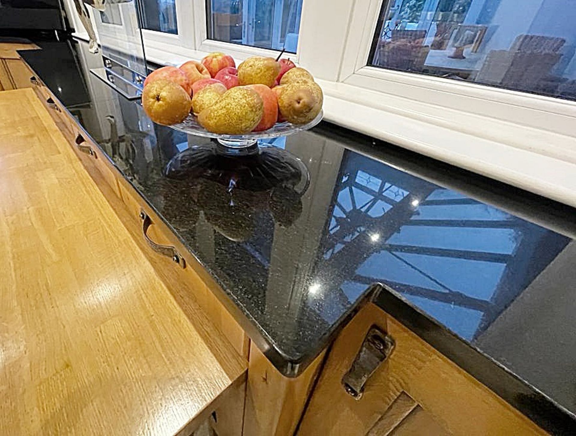 1 x Bespoke Fitted Solid Oak Kitchen With Black Granite Worktops, Central Island, Attached Dining - Image 30 of 65