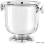 1 x SAMBONET Elite Ice Bucket with Handles - Stainless Steel - Current RRP £148.00 - Recently