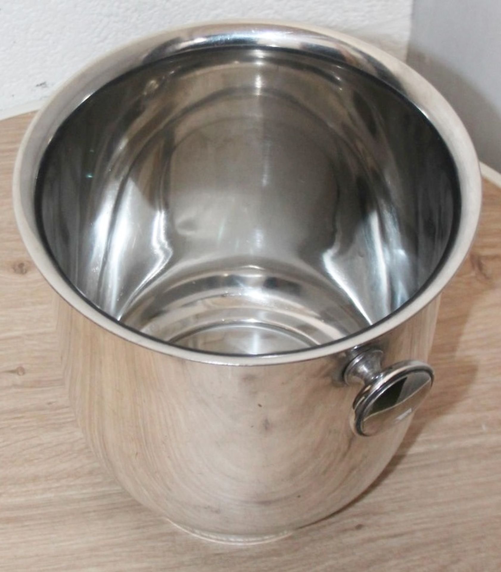 1 x SAMBONET Elite Ice Bucket with Handles - Stainless Steel - Current RRP £148.00 - Recently - Image 2 of 4