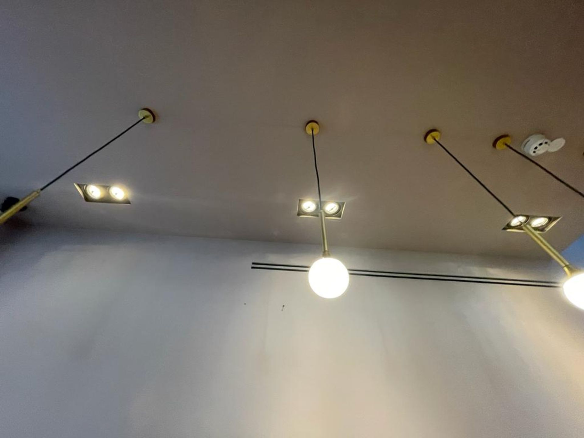 4 x Hand Made 'Petite' Suspension LED Ceiling Lights By Delight Lighting - Image 11 of 12