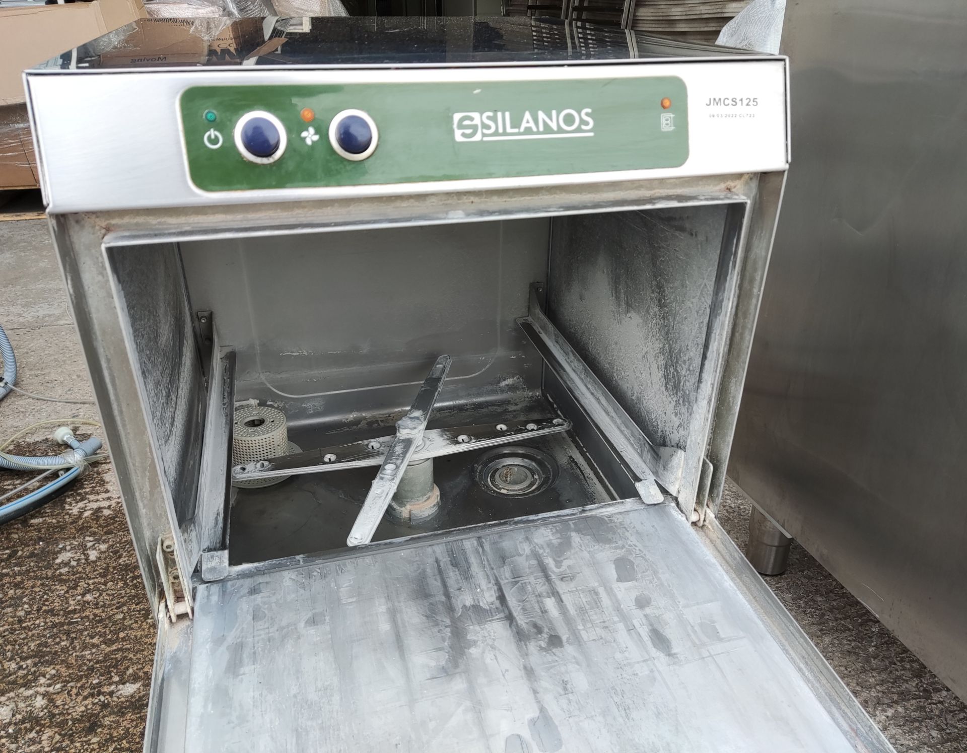1 x Silanos E40 ECO Undercounter Glass Washer with Low Stand - JMCS125 - CL723 - Location: Altrincha - Image 11 of 12