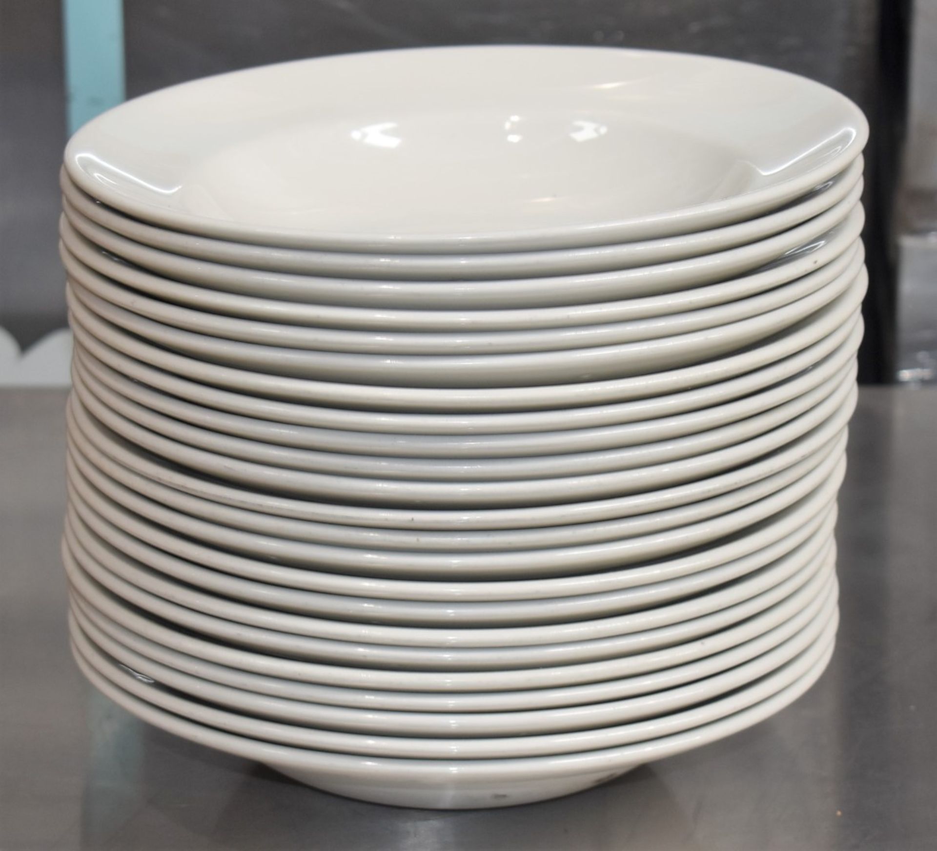 25 x Steelite Ceramic Rimmed Bowls - 24 cm Diameter